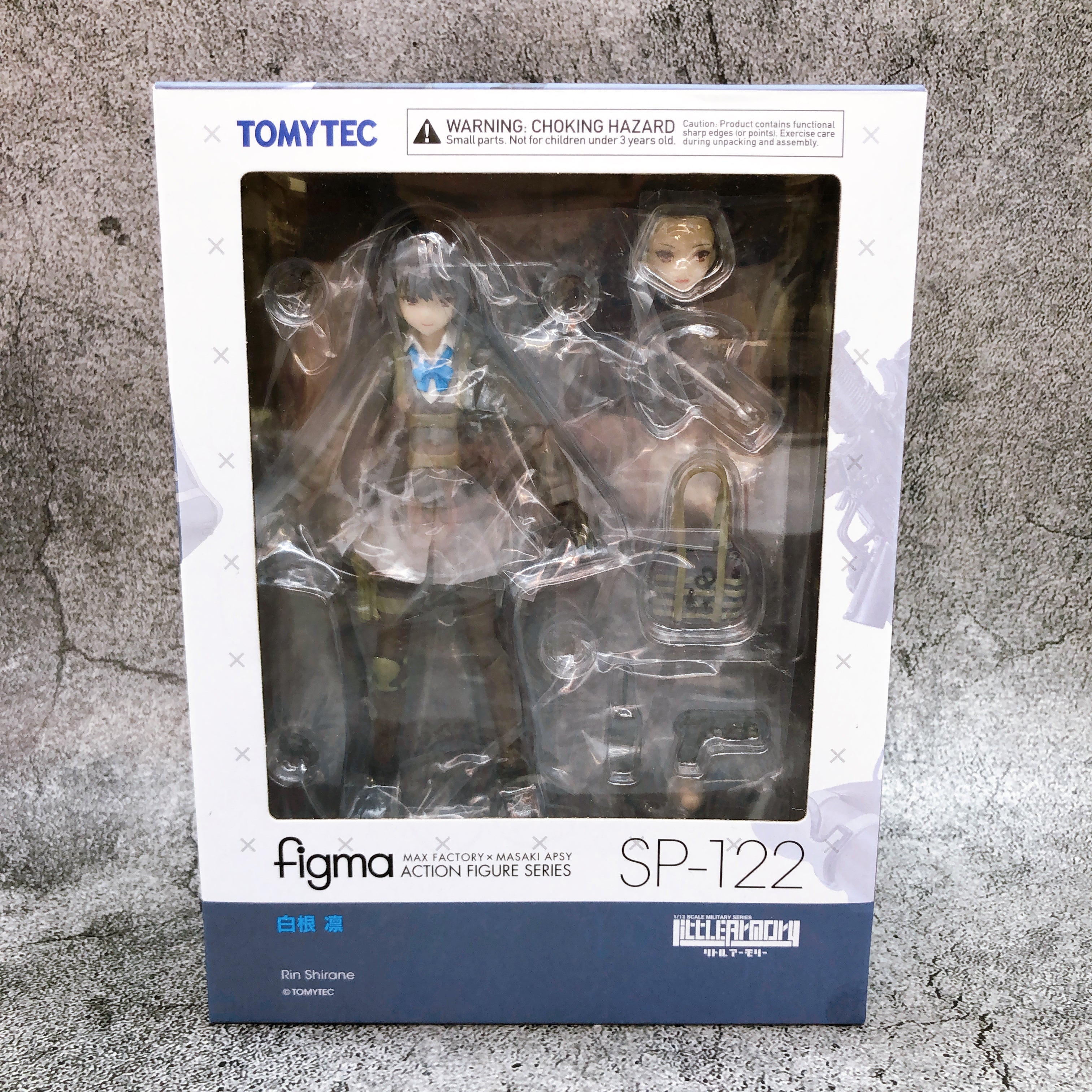 Little Armory Rin Shirane Figma SP-122 Action figure Japan Sealed FASTSHIP