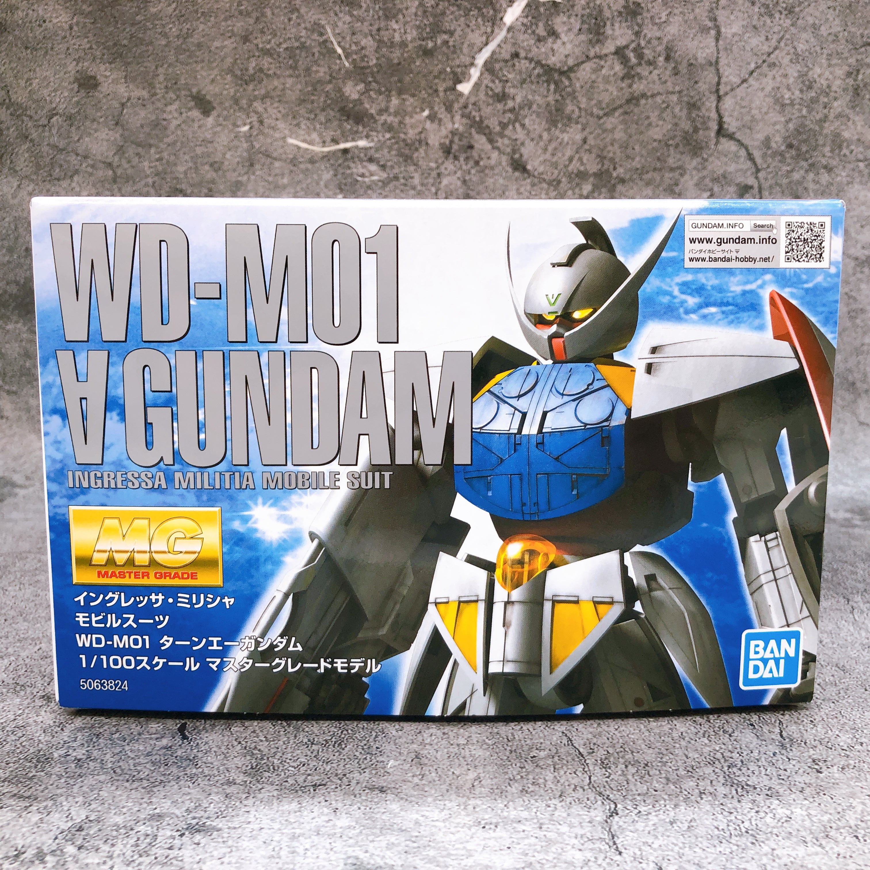 MG 1/100 Turn A Gundam WD-M01 Gunpla Plastic Model Kit Bandai Japan NEW FASTSHIP
