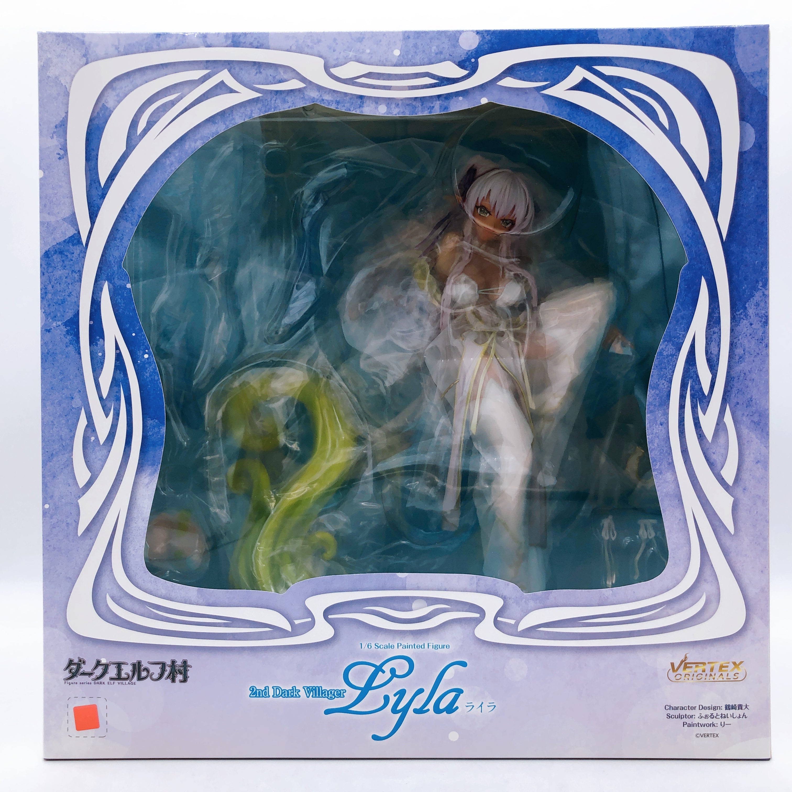 Dark Elf Village 2nd Villager Lyla 1/6 Scale Figure Vertex Japan AUTHENTIC New