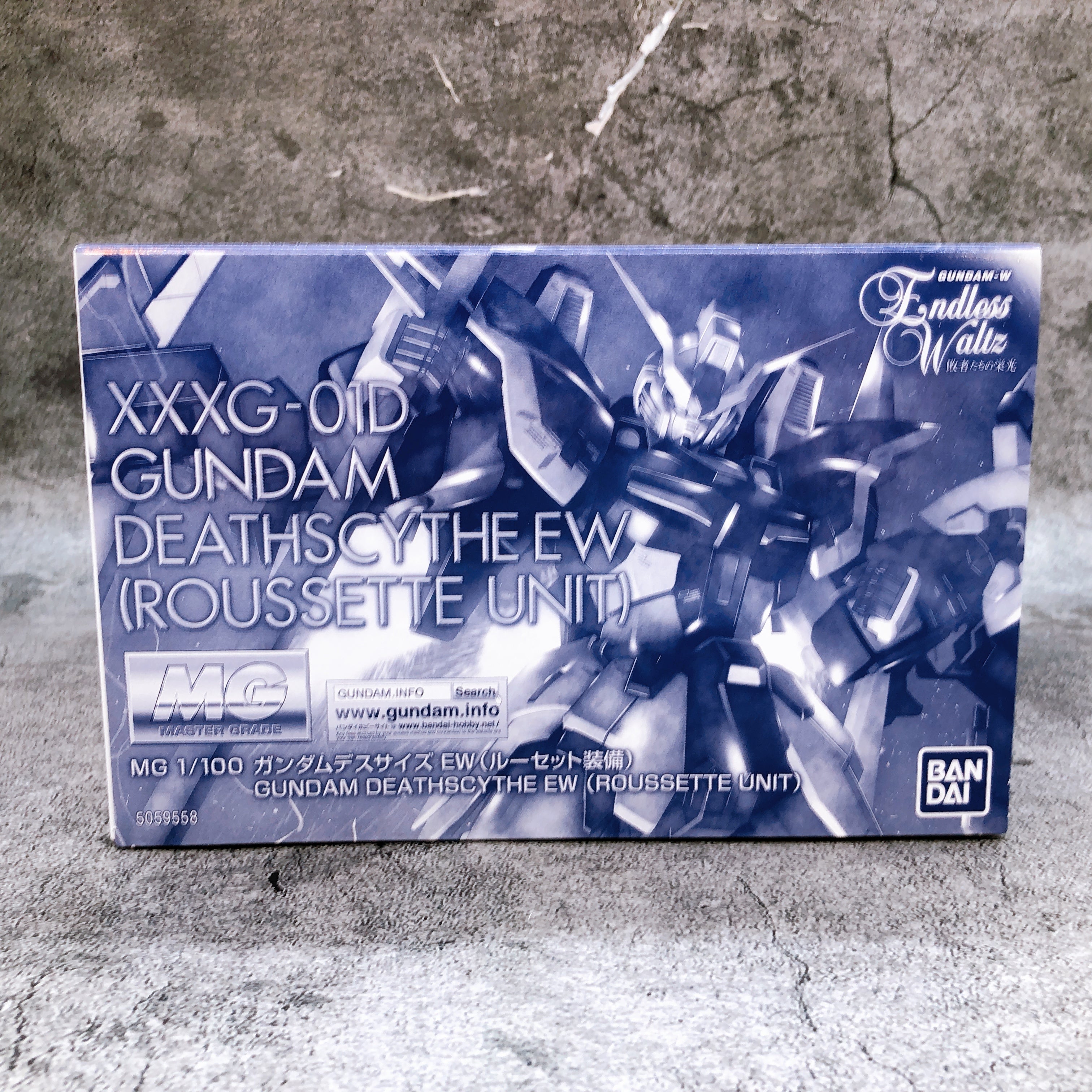 MG 1/100 Gundam Deathscythe EW Roussette Unit XXXG-01D Kit Premium Bandai NEW