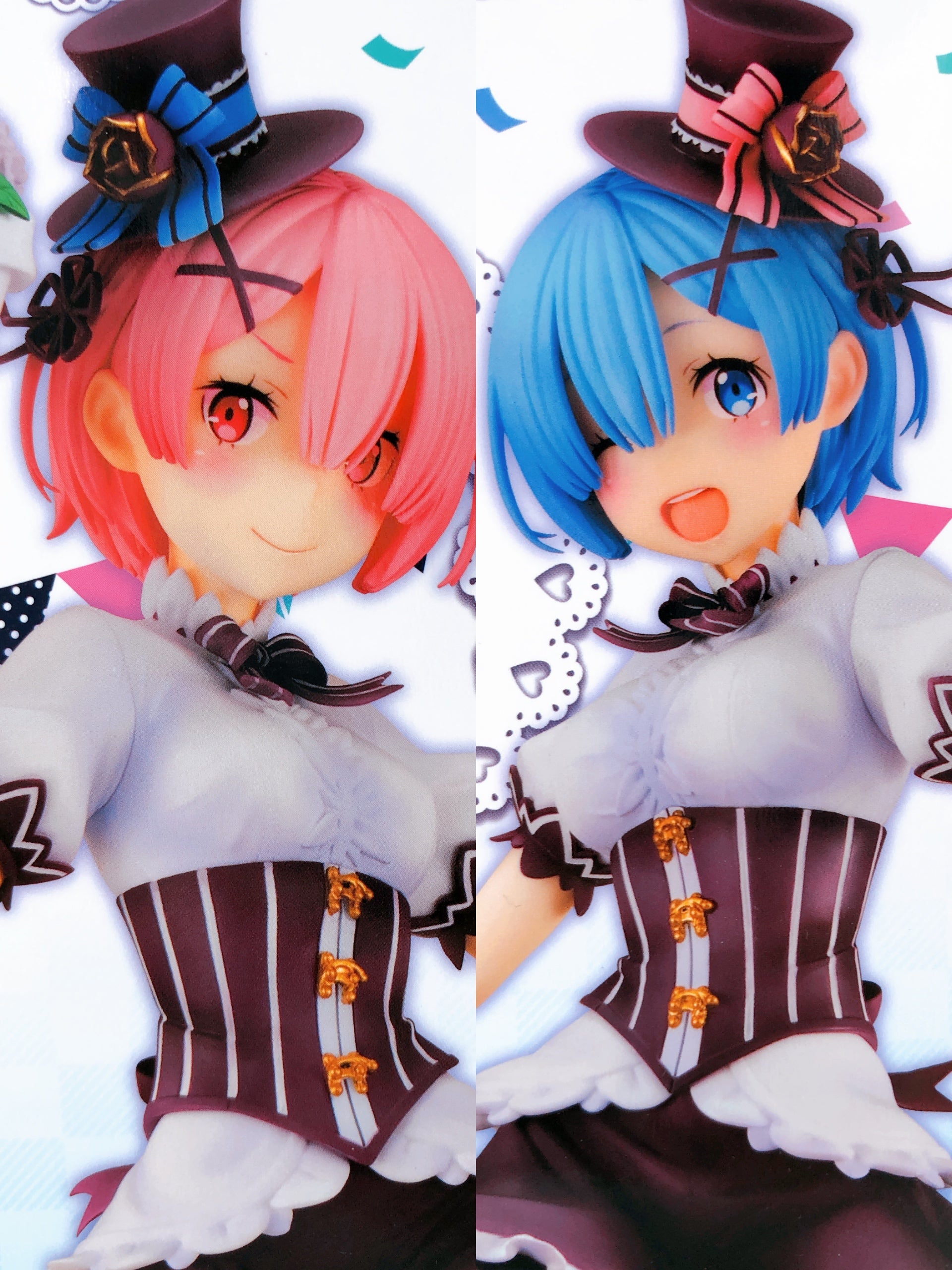 Re:Zero Ram ＆Rem Birthday Ver. Complete Set 1/7 Scale Figure KADOKAWA Japan