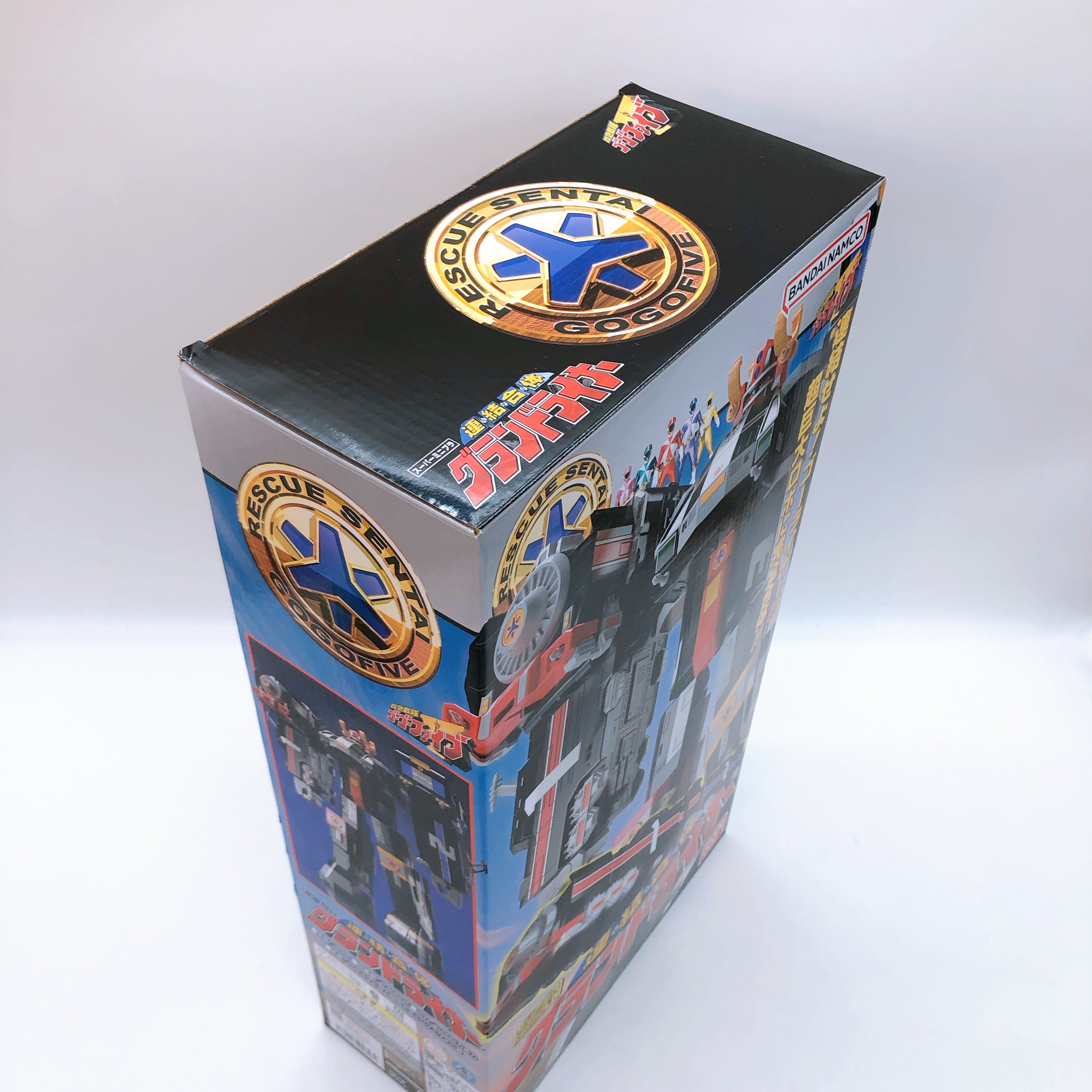 Super Minipla Grand Liner Rescue Sentai GoGoFive Model Kit Premium Bandai Sealed