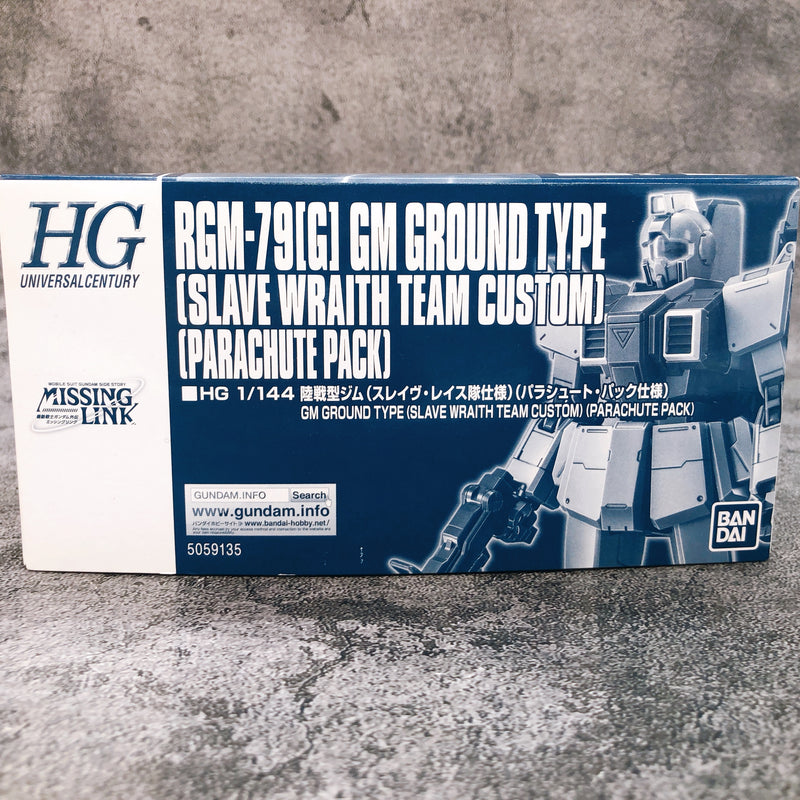 HG 1/144 GM Ground Type Slave Wraith Parachute Pack Model Kit Premium Bandai NEW