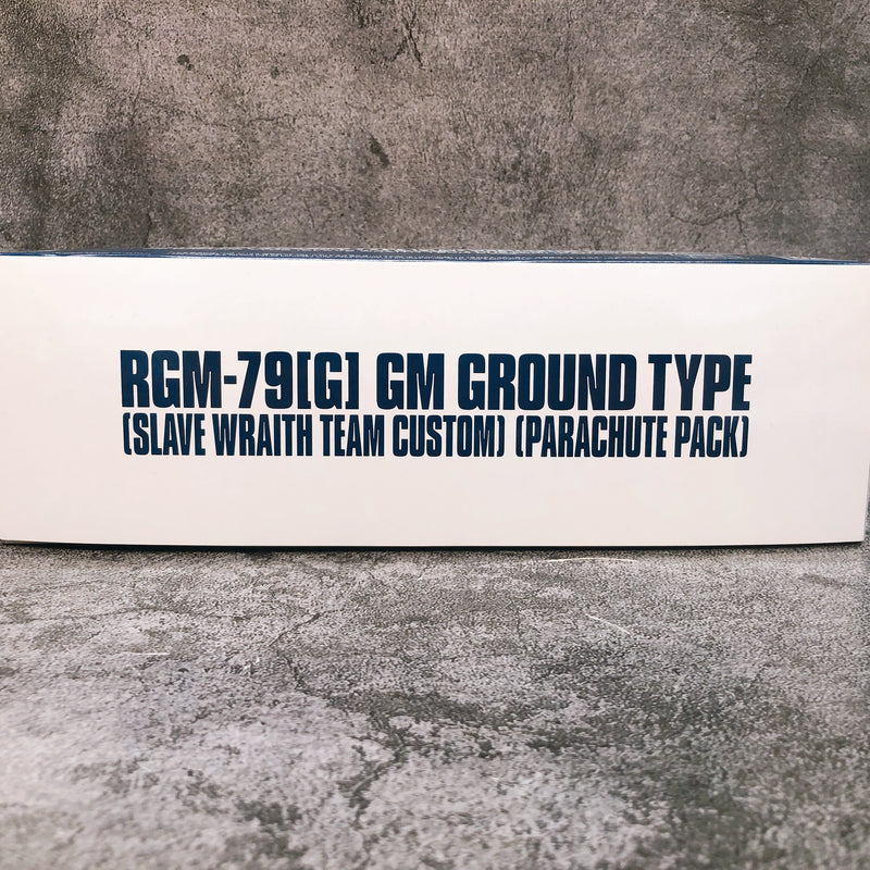 HG 1/144 GM Ground Type Slave Wraith Parachute Pack Model Kit Premium Bandai NEW