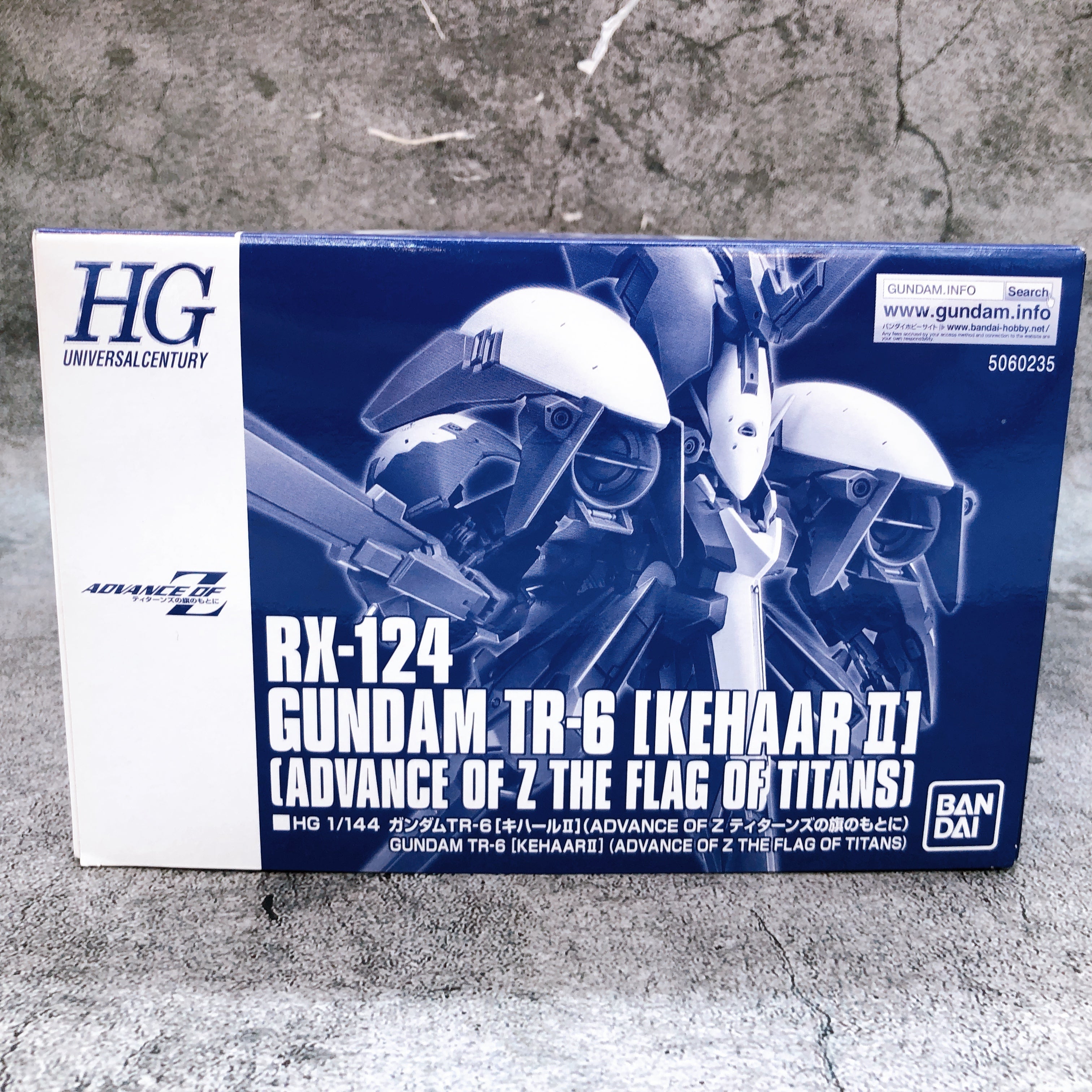 HG 1/144 Gundam TR-6 Kehaar II RX-124 A.O.Z Model Kit Premium Bandai Japan NEW