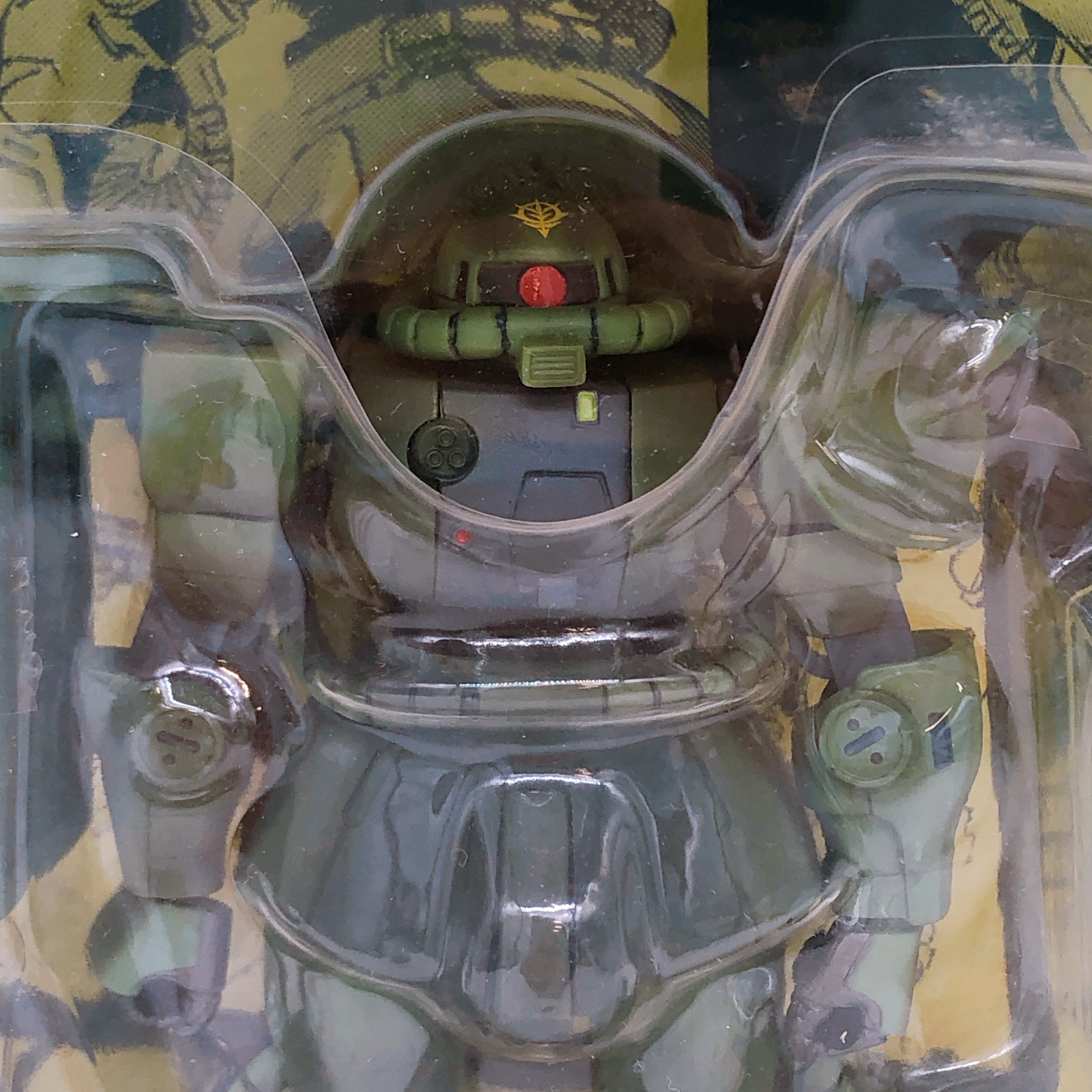 Gundam The Origin MS-06 Zaku Action Figure No. 01 Mobile Suit Bandai NEW
