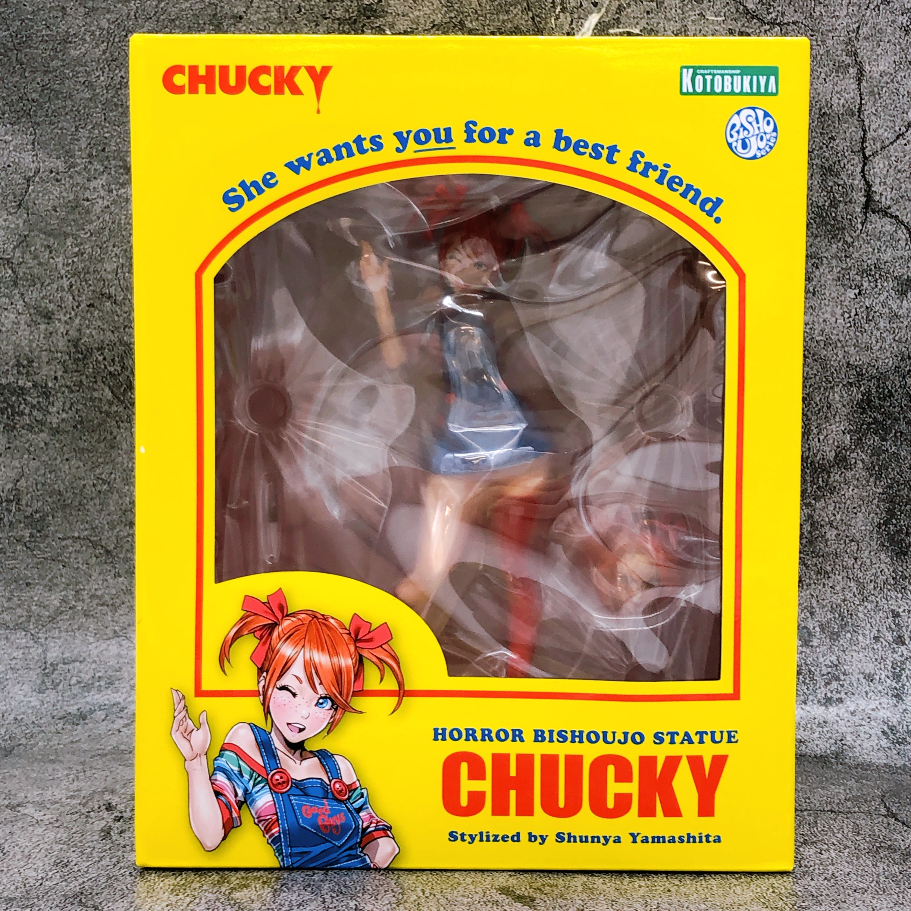 Kotobukiya Horror Bishoujo Child's Play Chucky 1/7 Scale PVC Figure Statue NEW