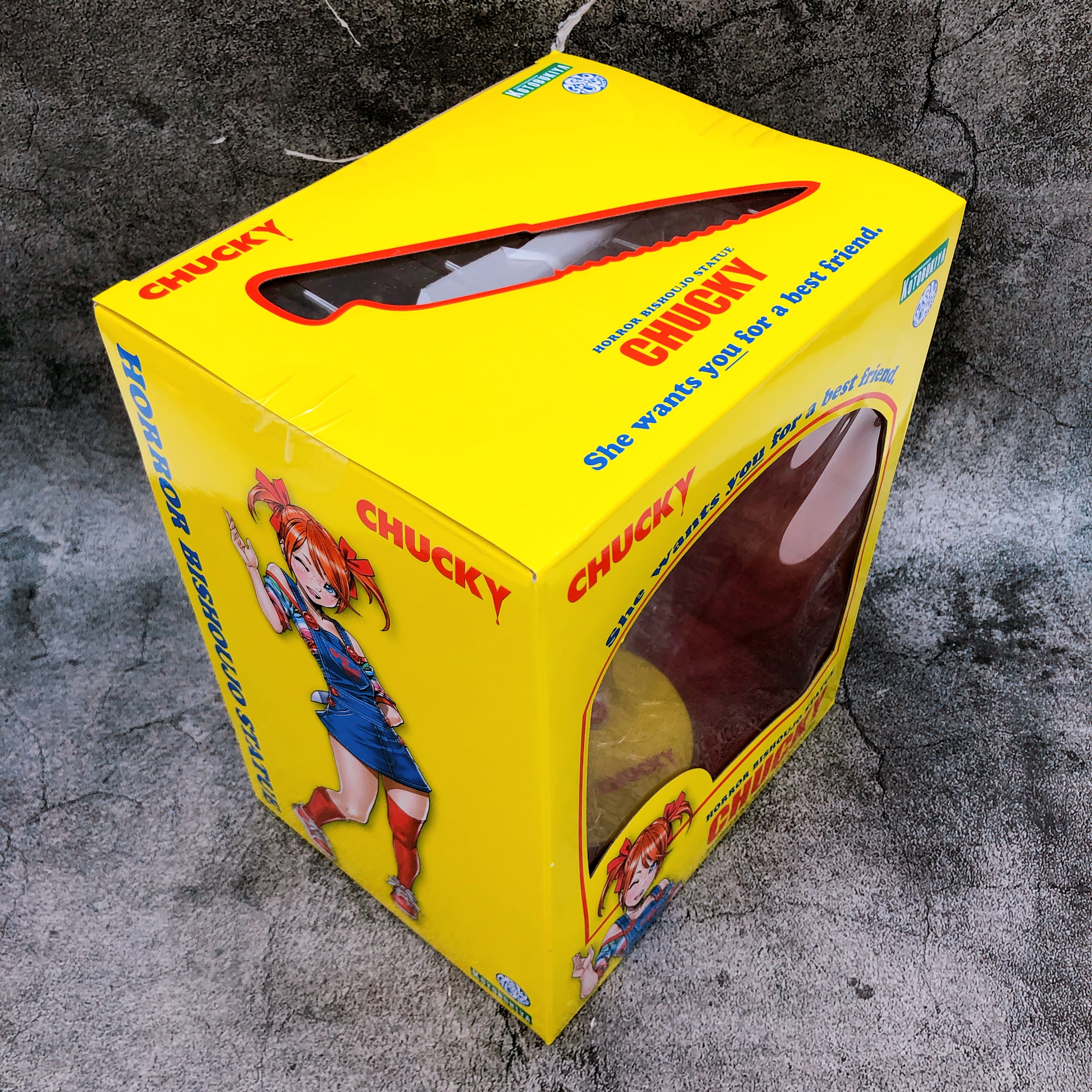 Kotobukiya Horror Bishoujo Child's Play Chucky 1/7 Scale PVC Figure Statue NEW