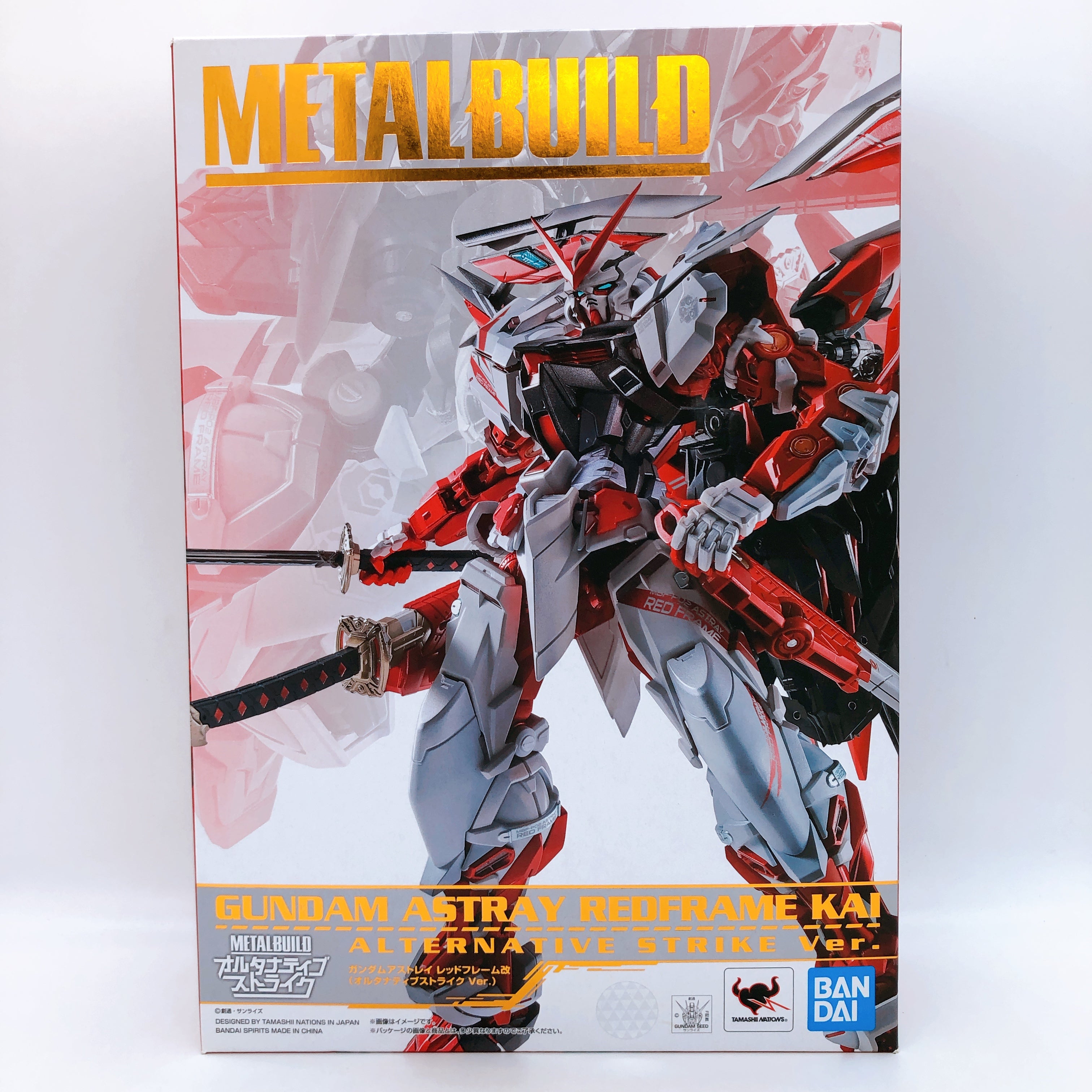 METAL BUILD Gundam SEED Gundam ASTRAY Red Frame Kai Alternative Strike Ver.