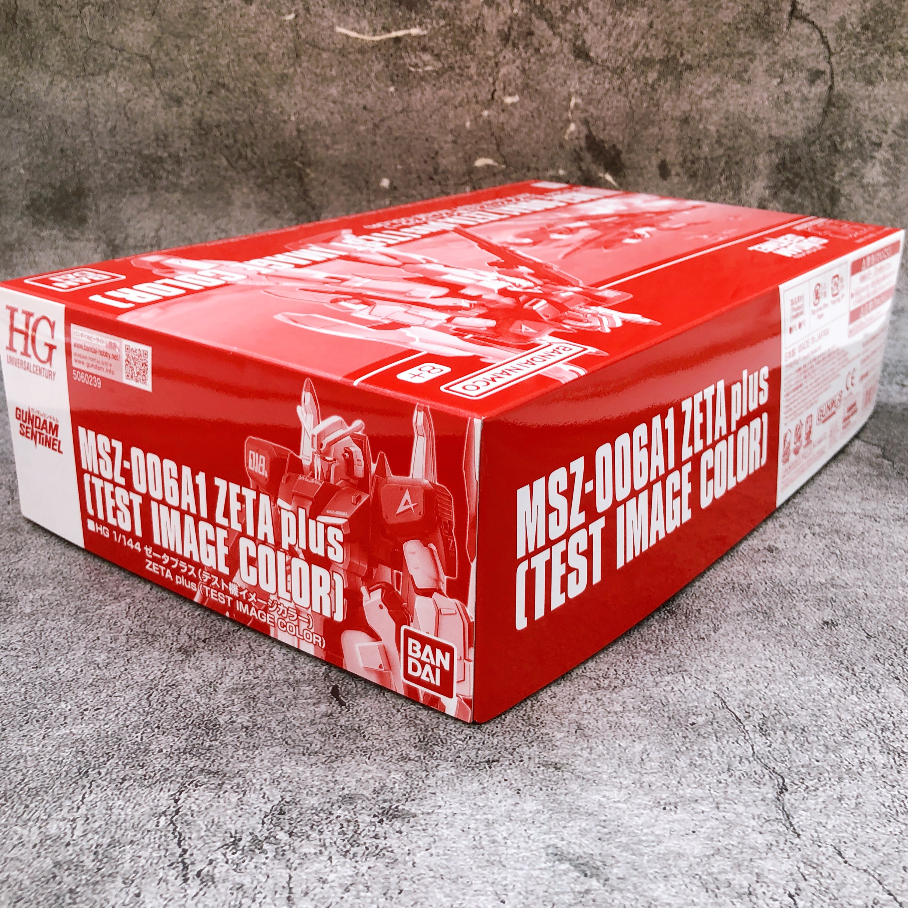 HGUC 1/144 ZETA plus Test Image Color MSZ-006A1 Model Kit Premium Band