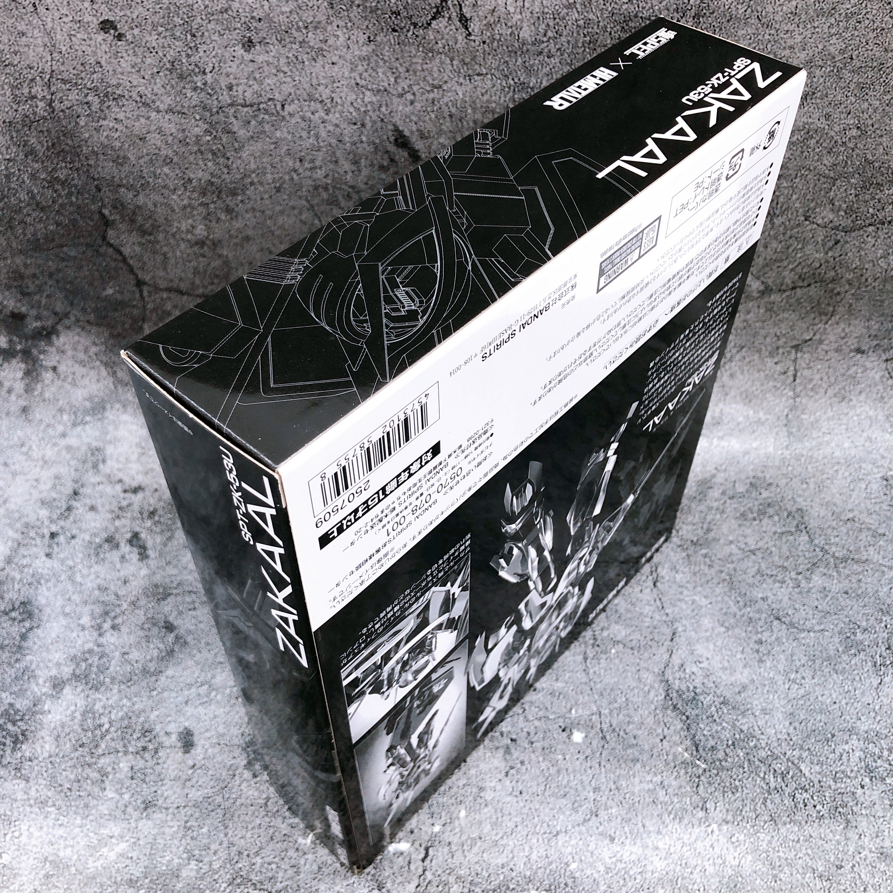 TAMASHII SPEC x HI-METAL R Zakaal SPT-ZK-53U Blue Comet SPT Layzner Figure NEW
