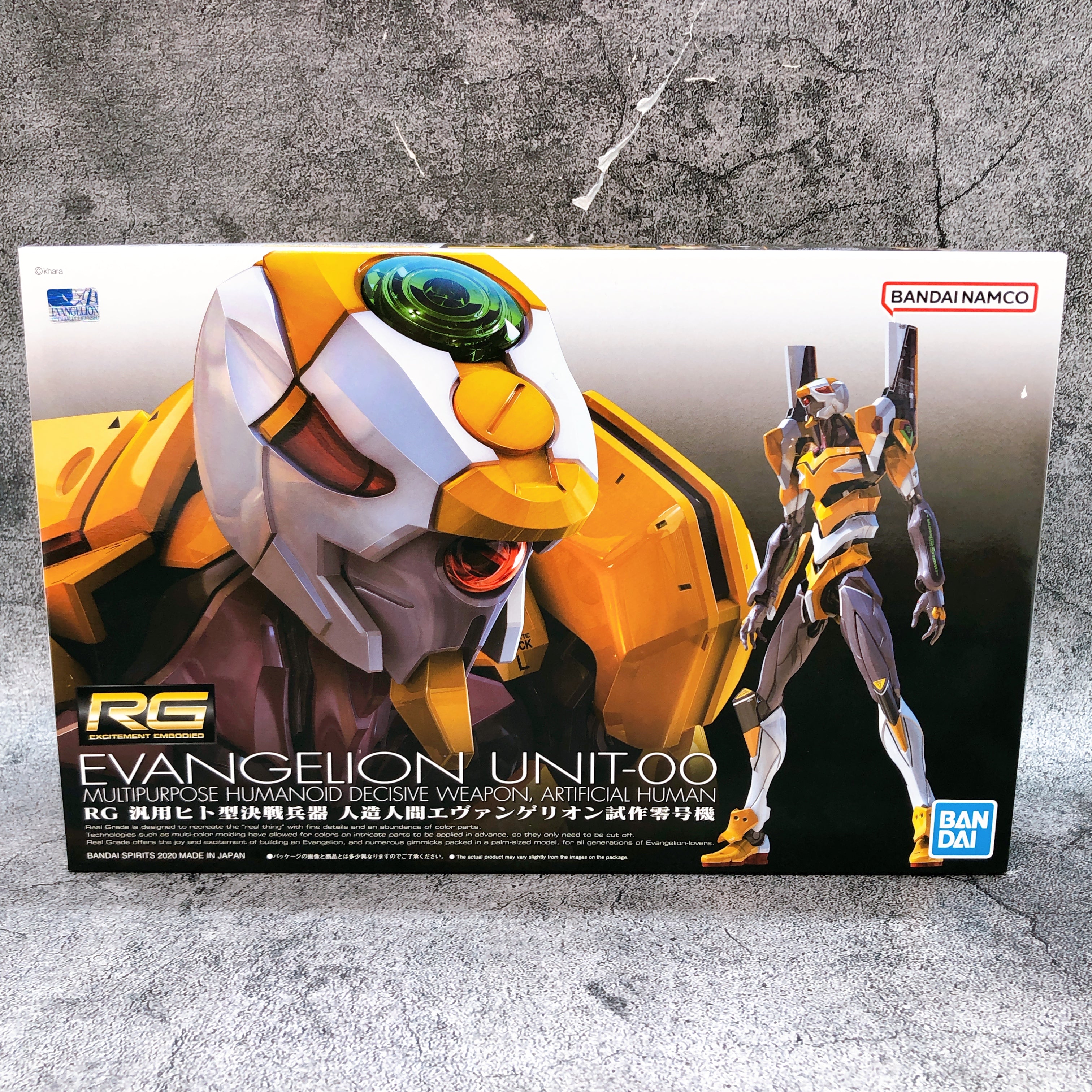 RG Evangelion Unit-00 Neon Genesis Evangelion Non Scale Model Kit Bandai Japan