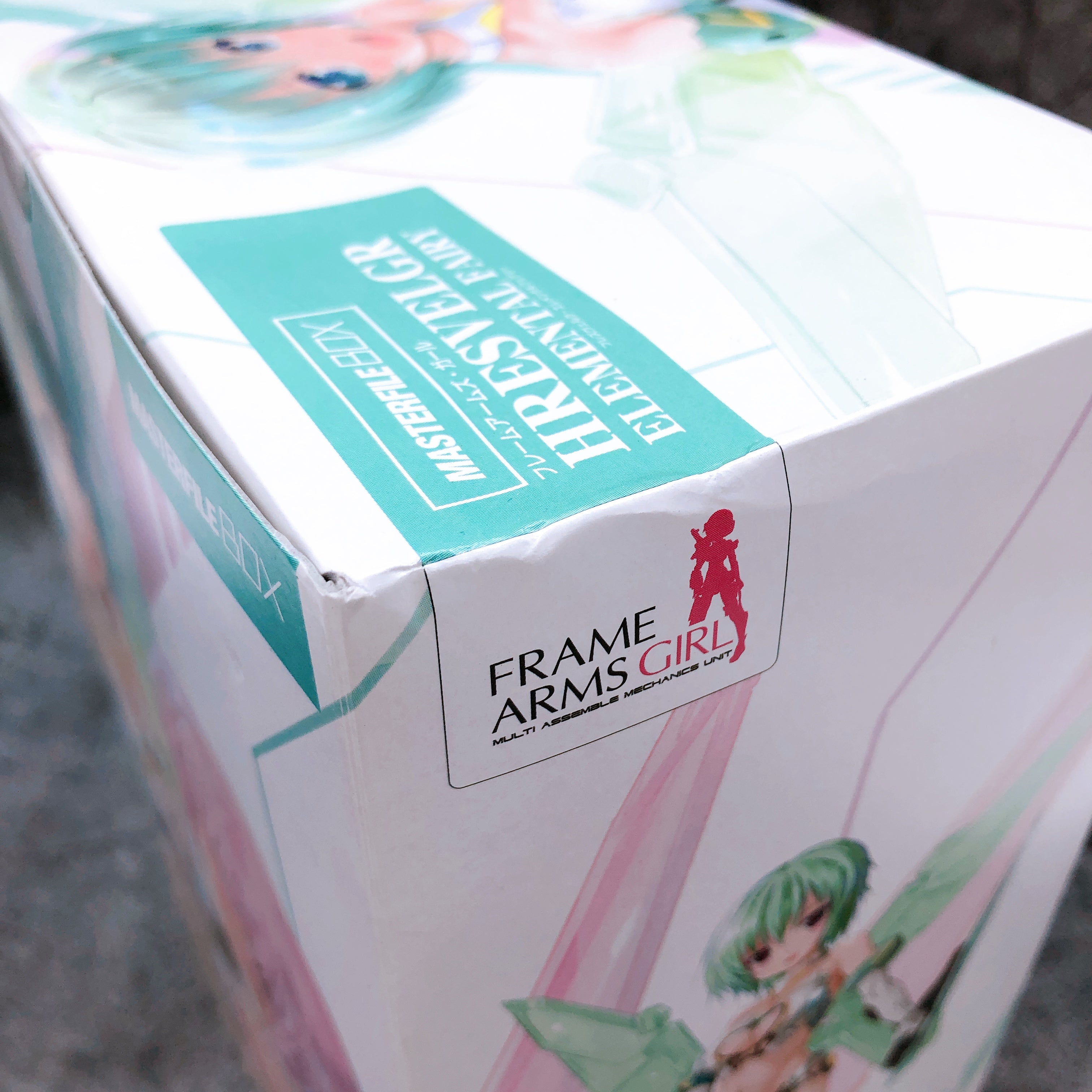 Frame Arms Girl Hresvelgr Elemental Fairy Master File Box Kit KOTOBUKIYA Sealed
