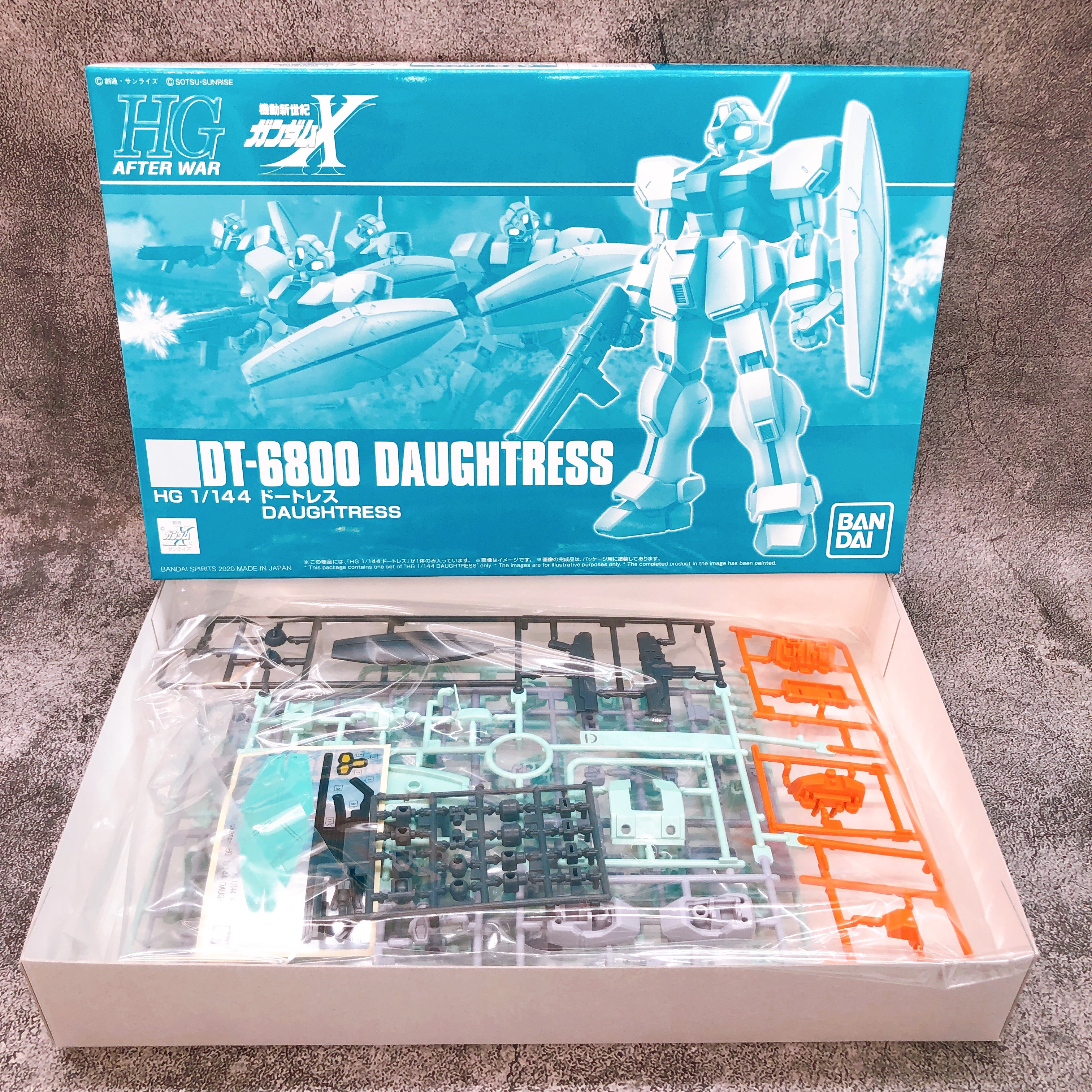 HG 1/144 DT-6800 Daughtress Gundam X Gunpla Model Kit Premium Bandai J