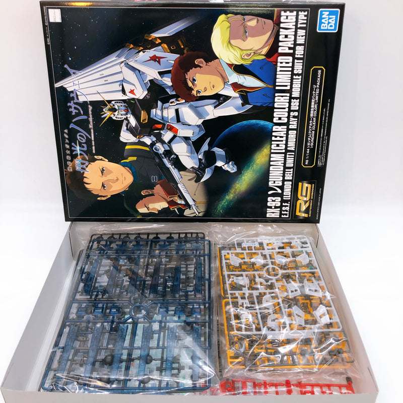 RG 1/144 RX-93 Nu Gundam Clear Color Limited Package Model Kit Bandai Japan NEW