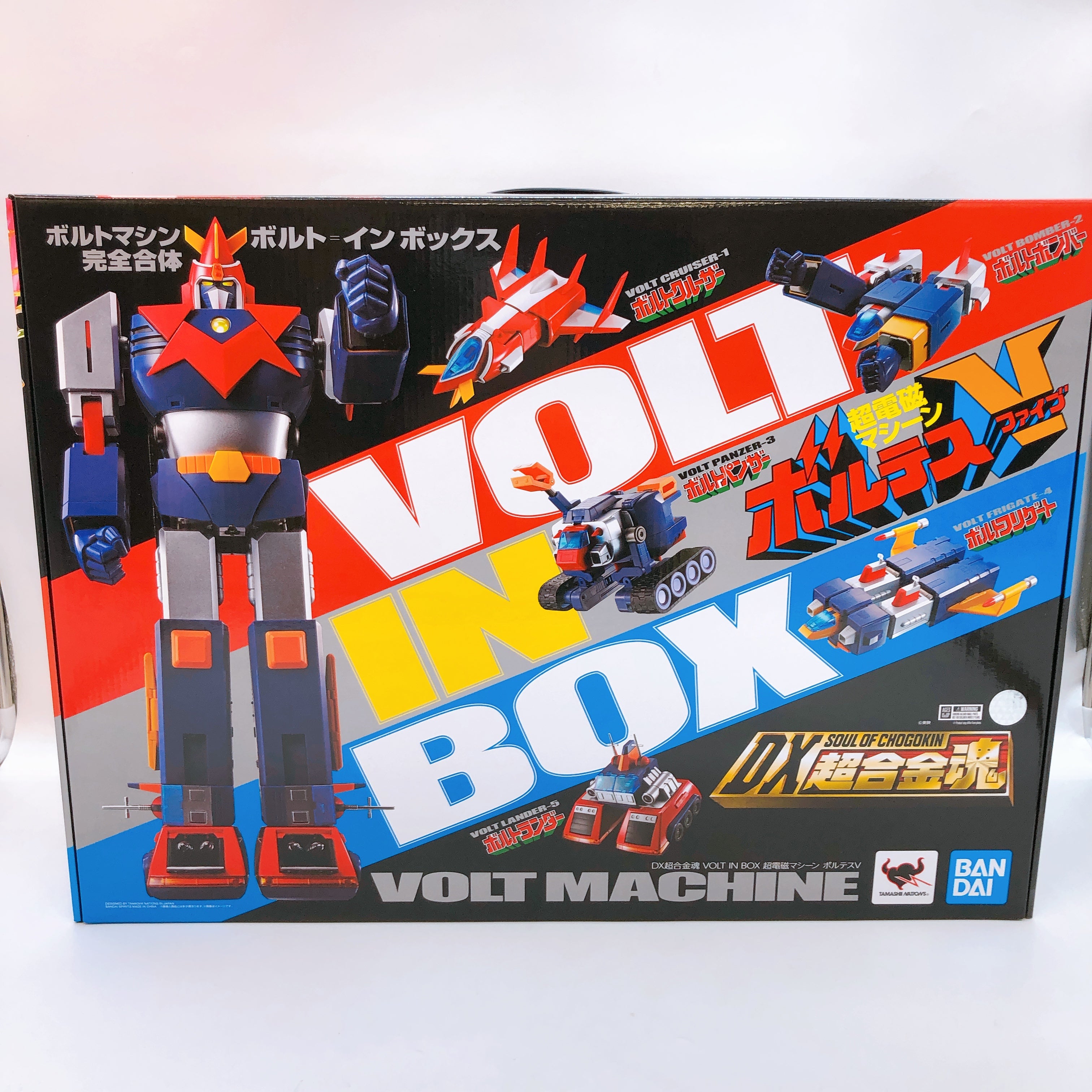 DX Soul of Chogokin Voltes V VOLT IN BOX Action Figure Bandai Japan NEW FASTSHIP