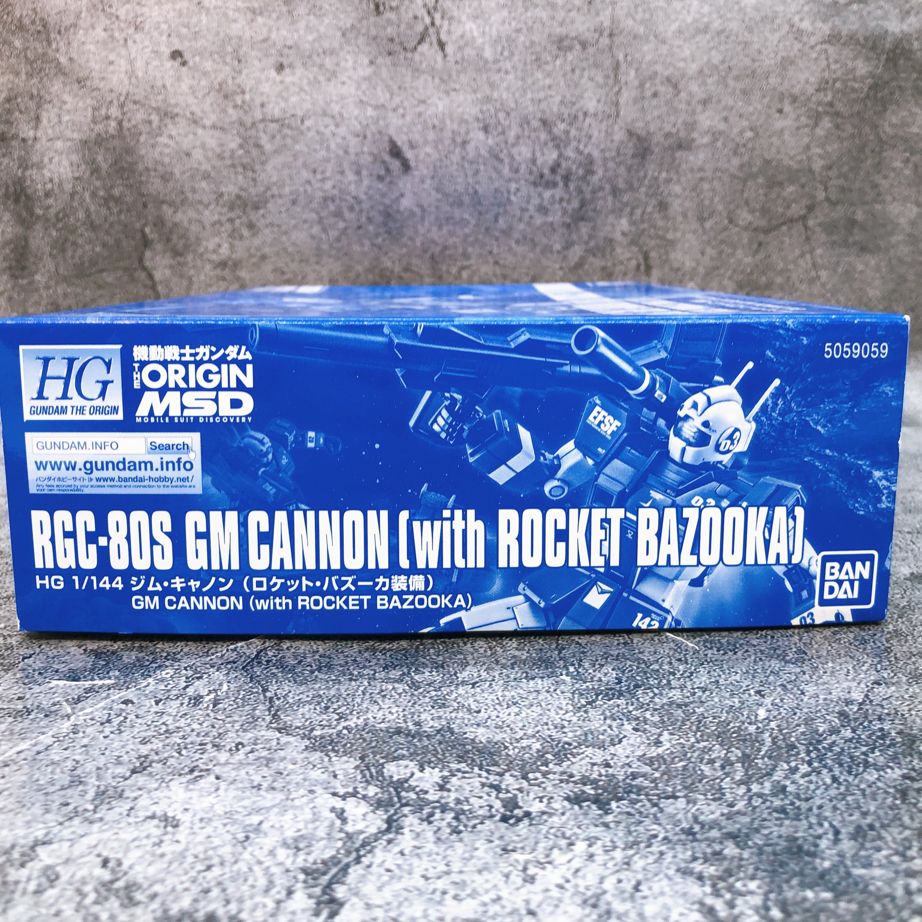 HG 1/144 GM CANNON with Rocket Bazooka RGC-80S Model Kit Premium Bandai FASTSHIP