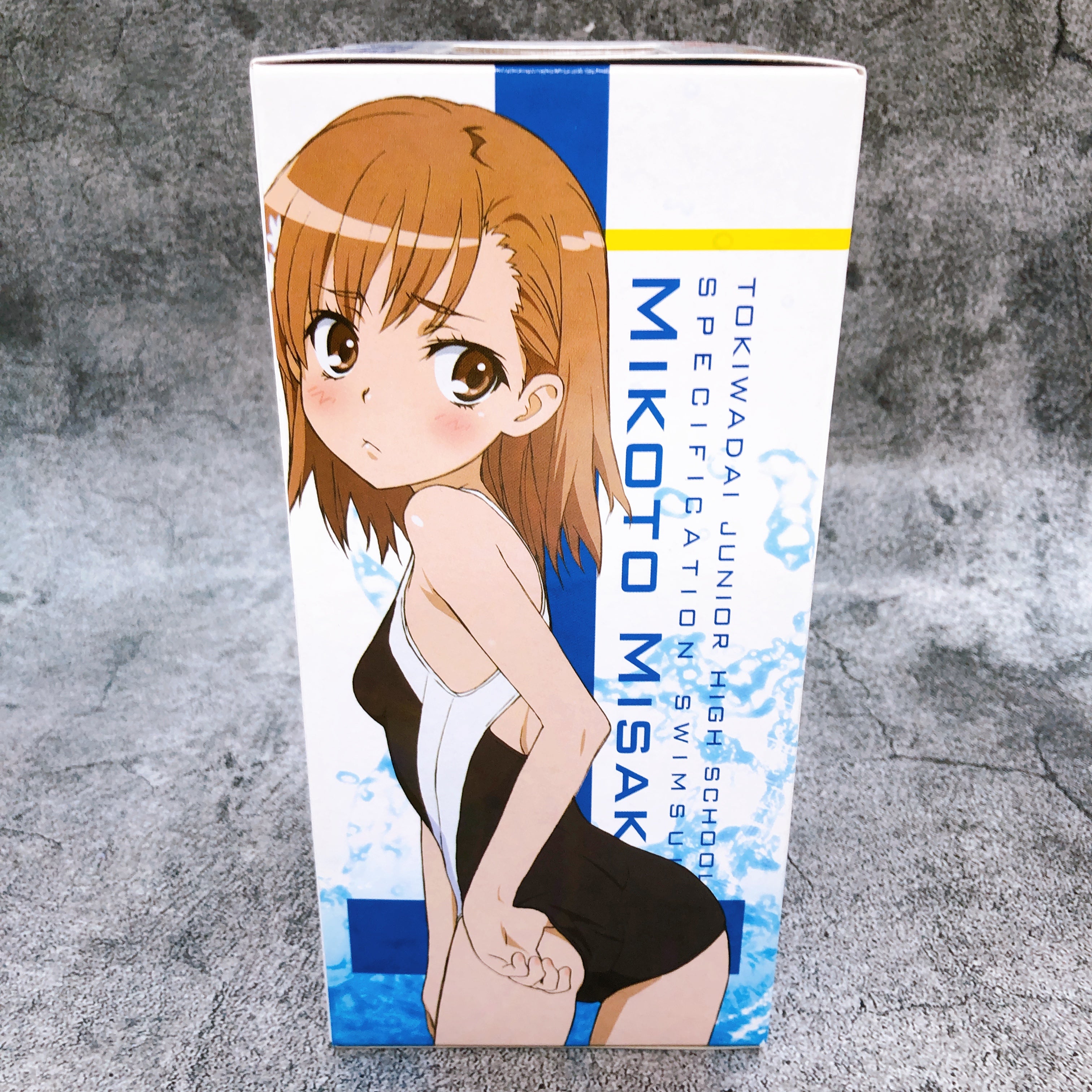 A Certain Scientific Railgun Mikoto Misaka Tokiwadai Swimsuit Anime 1/8 Figure