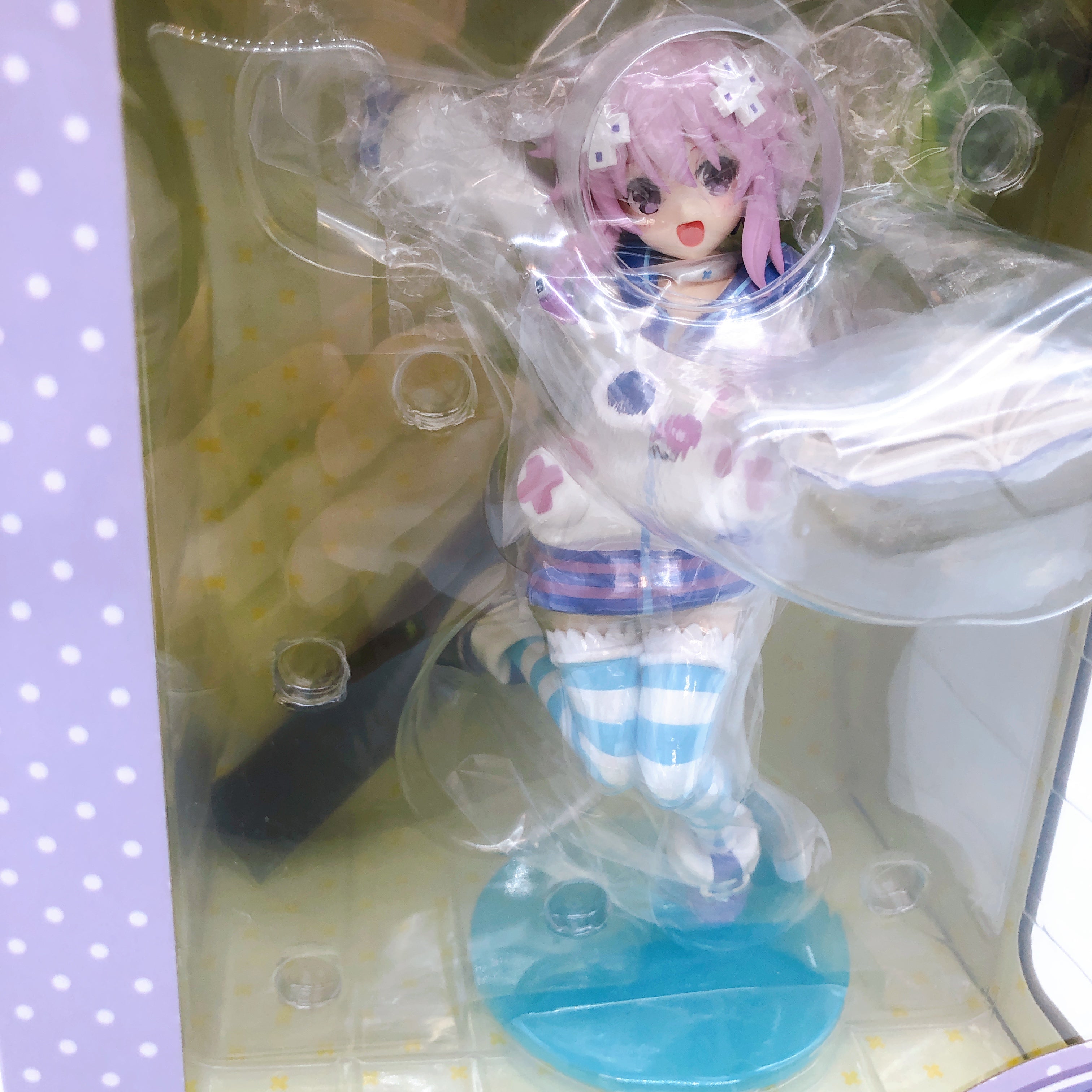 (w/Bonus) Hyperdimension Neptunia Ultimate RPG Neptune Brave Pyoiin 1/6 Figure