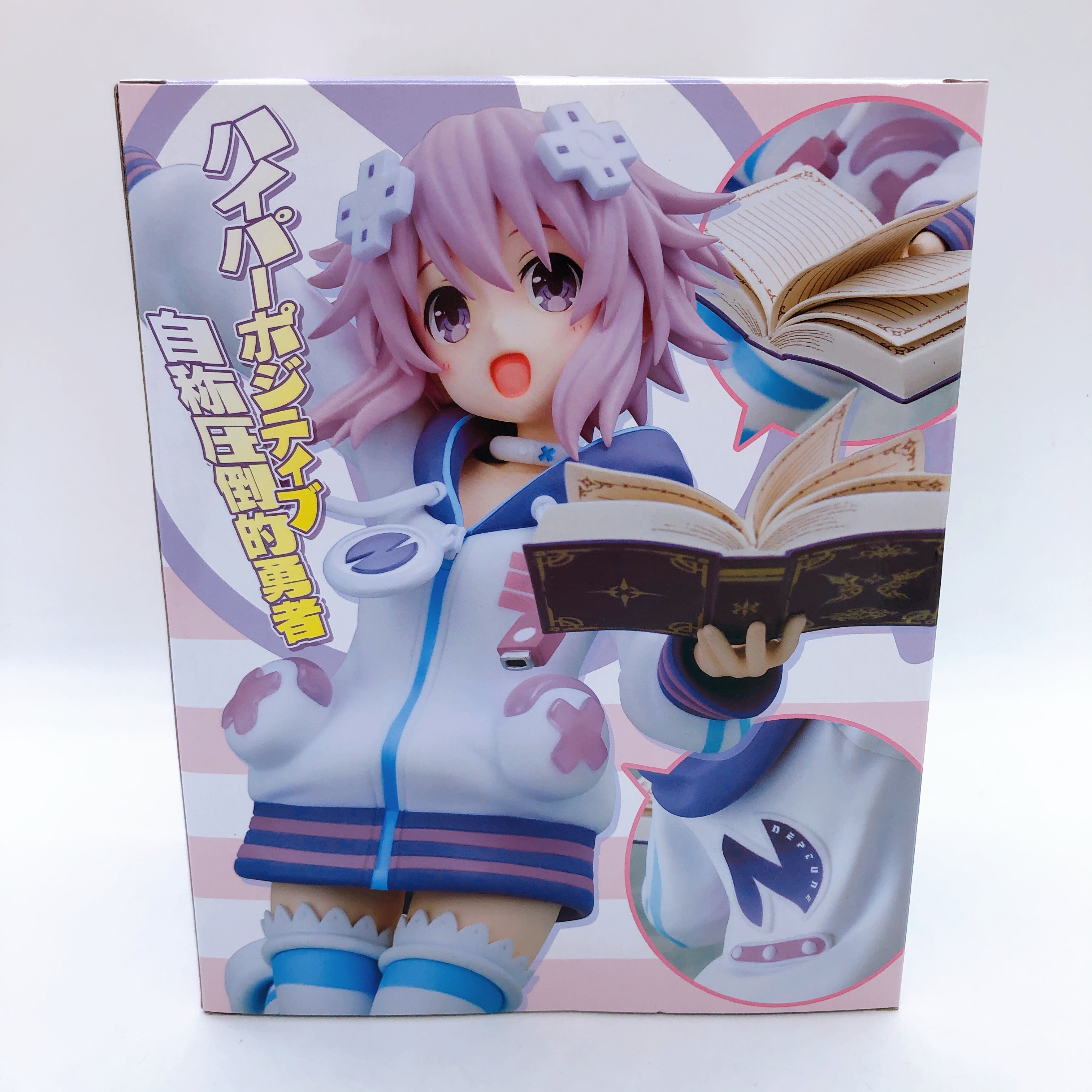 (w/Bonus) Hyperdimension Neptunia Ultimate RPG Neptune Brave Pyoiin 1/6 Figure