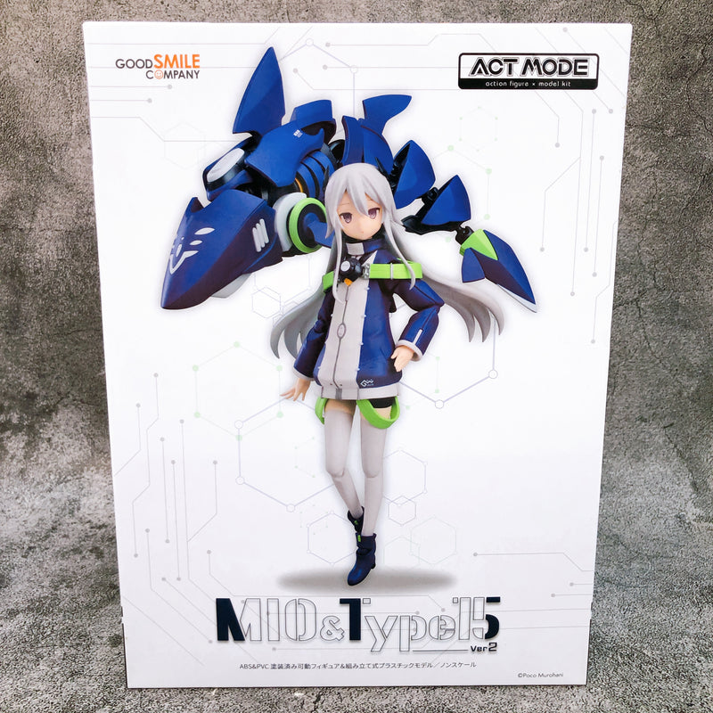 NAVY FIELD 152 ACT MODE Mio & Type15 Ver 2 Good Smile Company Action Figure NEW