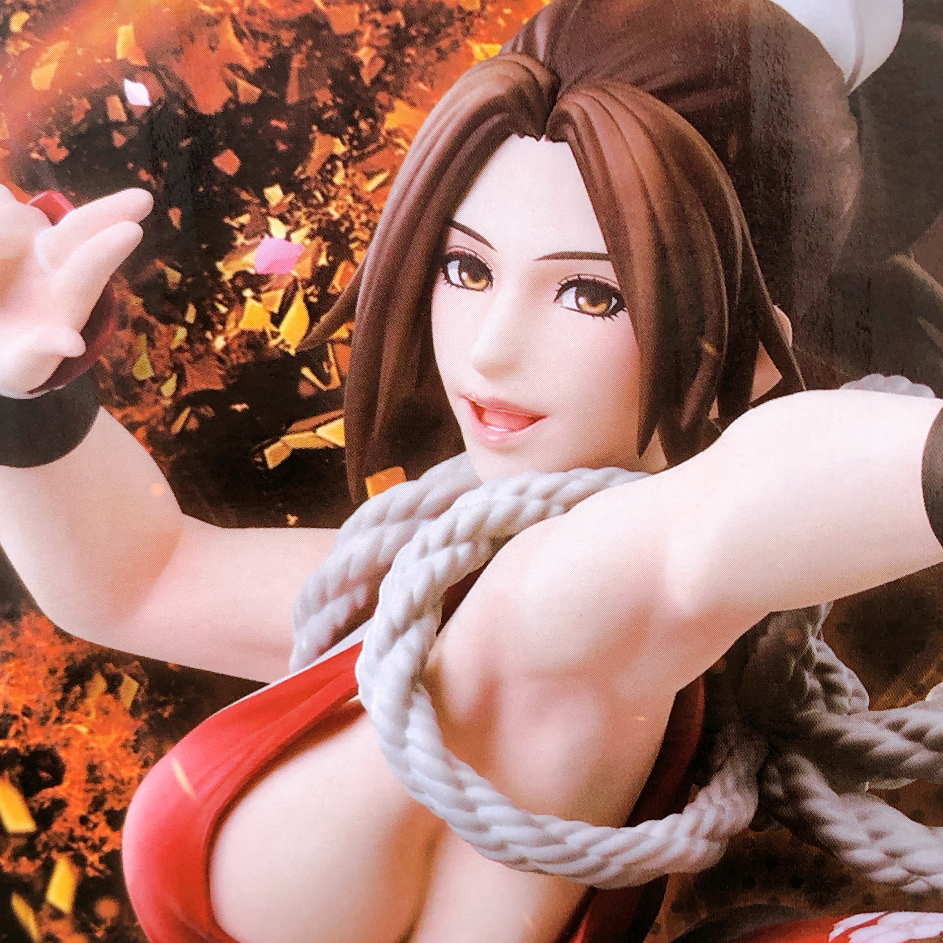 Fatal Fury City of the Wolves Mai Shiranui Ouran no Mai Akasuzumi 1/4 Figure NEW