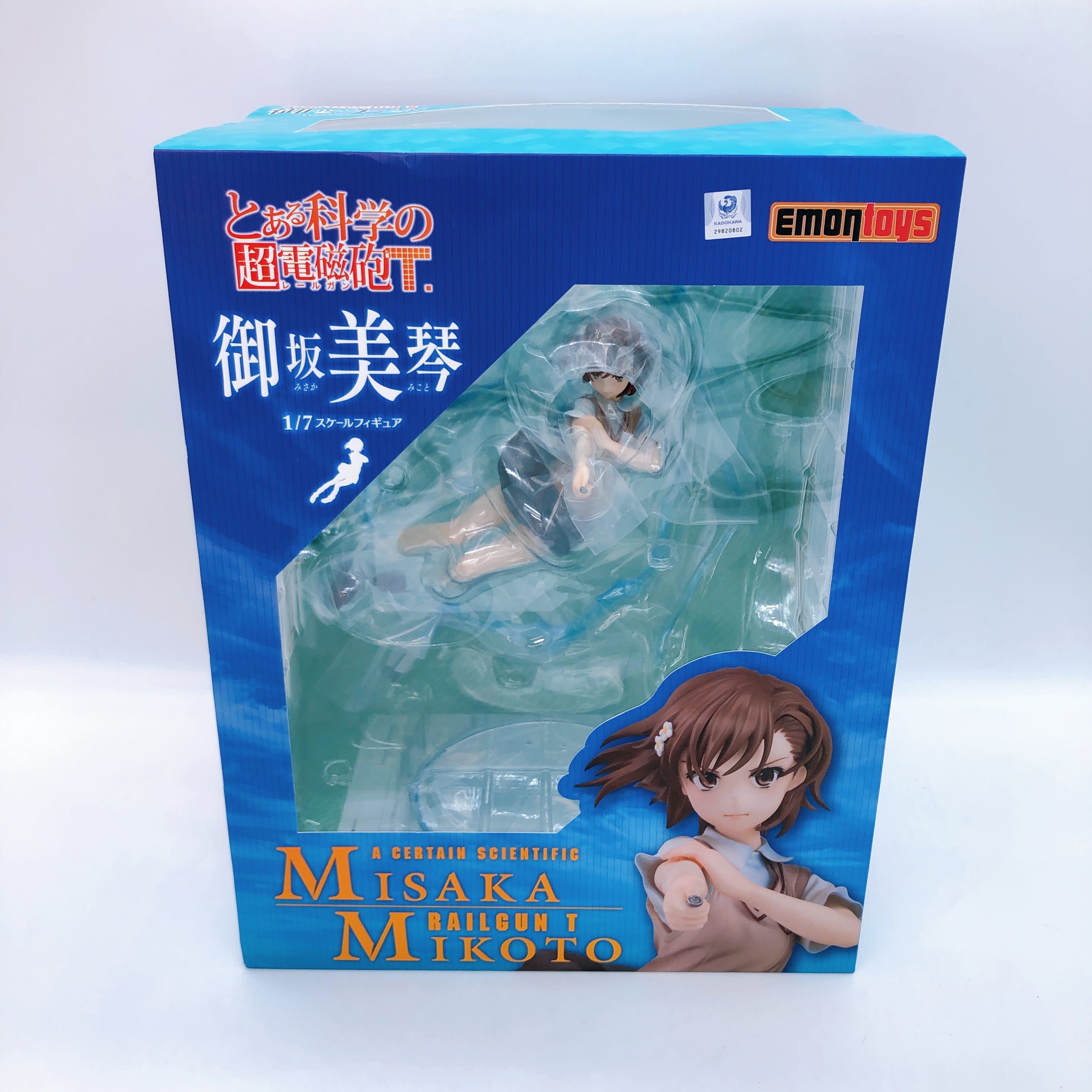 A Certain Scientific Railgun T Misaka Mikoto 1/7 Figure emontoys Japan Sealed