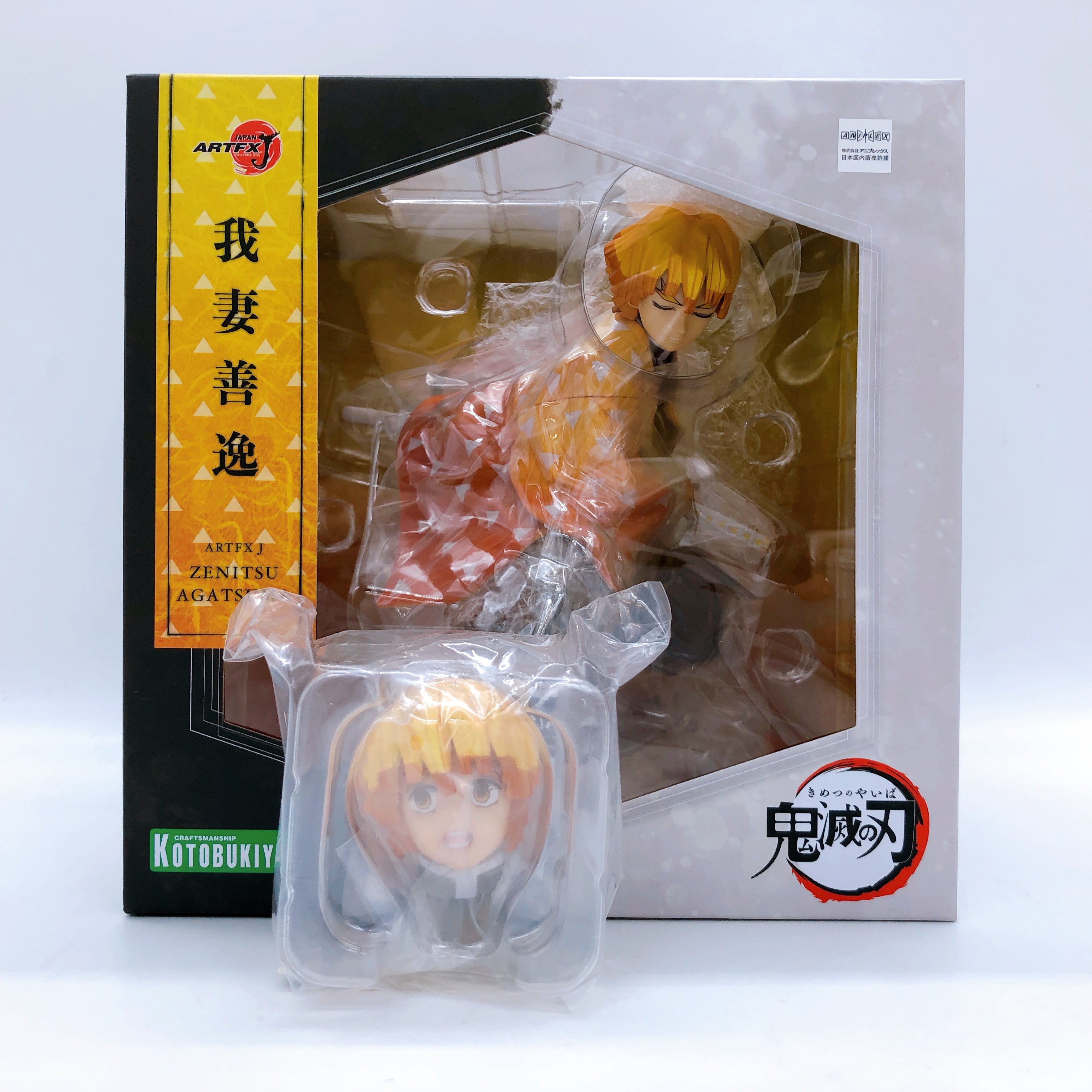 (w/Bonus) Demon Slayer Agatsuma Zenitsu ARTFX J Kotobukiya Shop Limited 15+