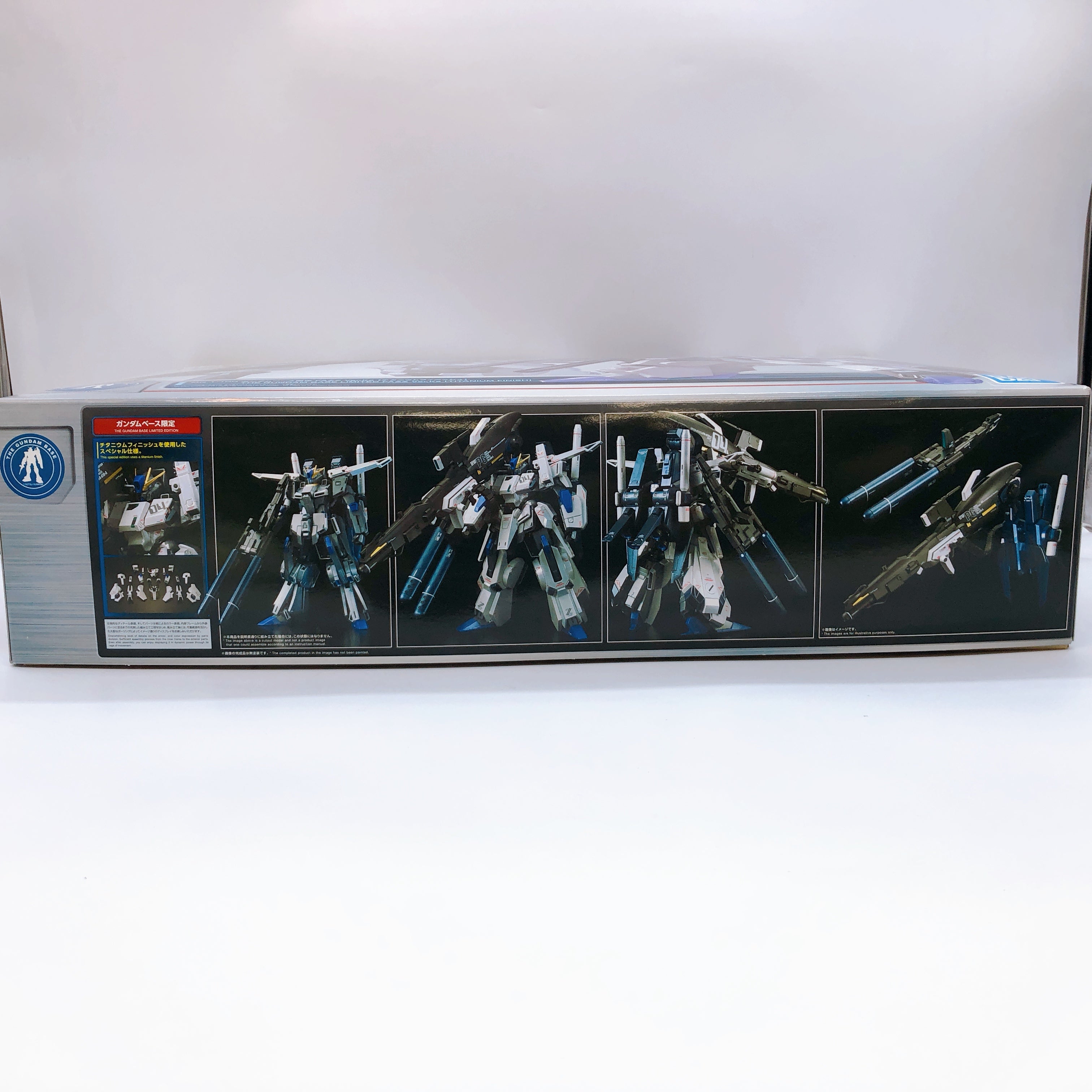 MG 1/100 FAZZ Ver.Ka Titanium Finish Gundam Base Limited Model Kit Bandai NEW