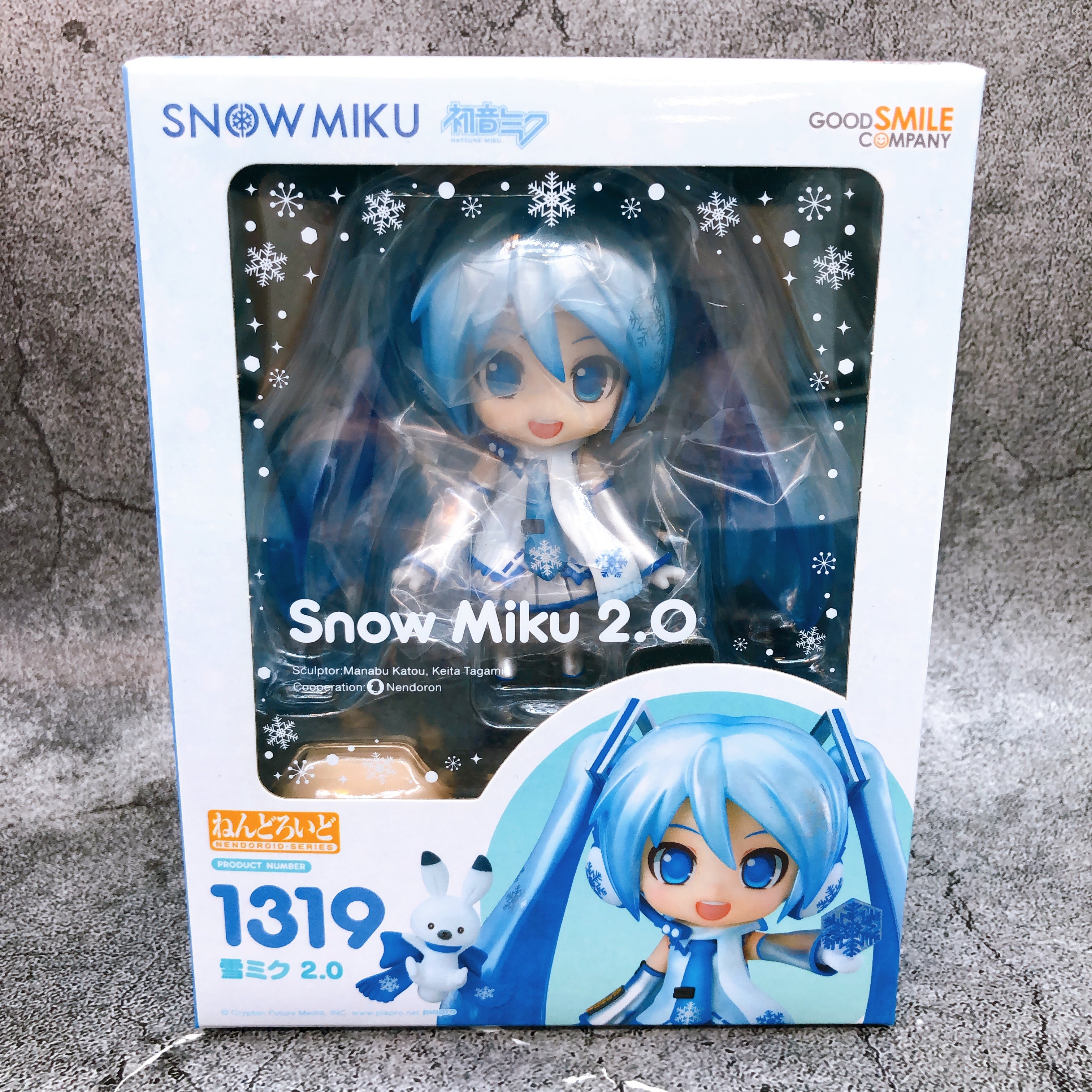Hatsune Miku Snow Miku 2.0 Nendoroid 1319 Action Figure Sealed FASTSHIP Japan