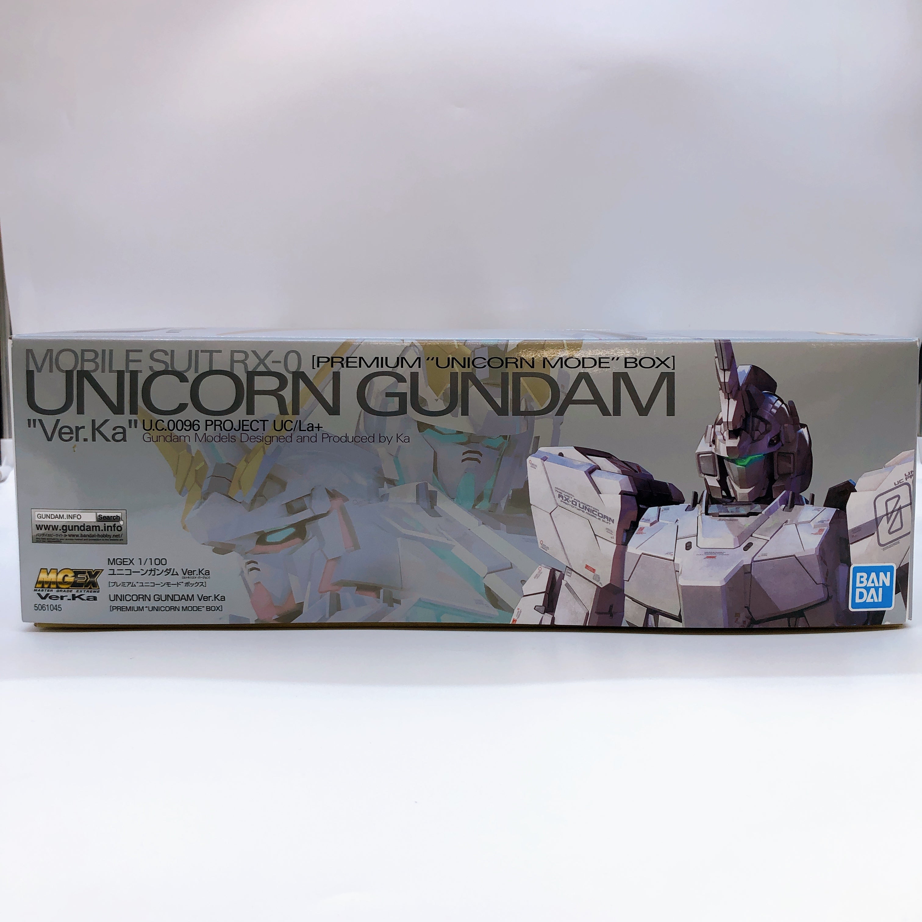MGEX 1/100 Unicorn Gundam Ver.Ka Premium Unicorn Mode Box Kit Bandai Japan NEW