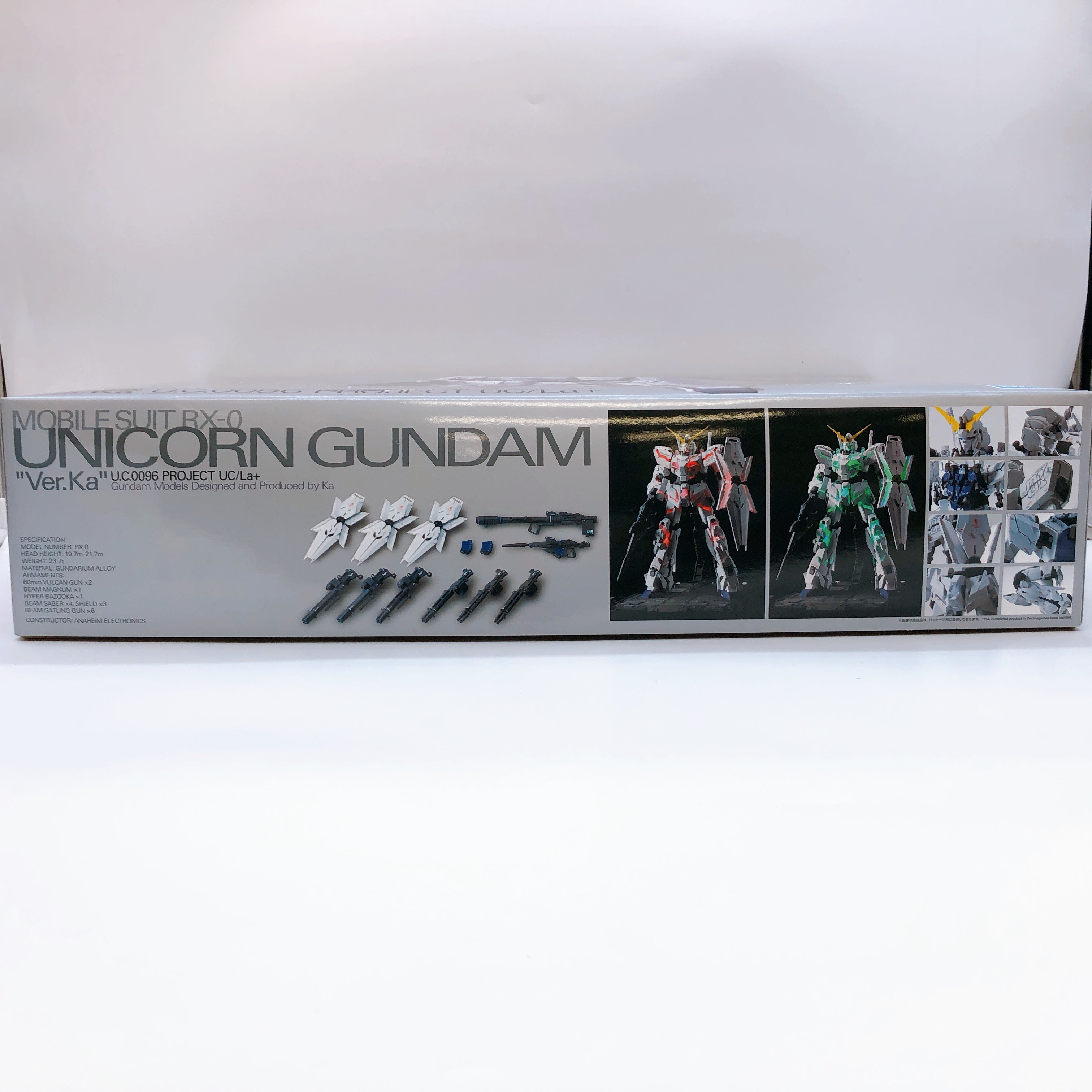 MGEX 1/100 Unicorn Gundam Ver.Ka Premium Unicorn Mode Box Kit Bandai Japan NEW