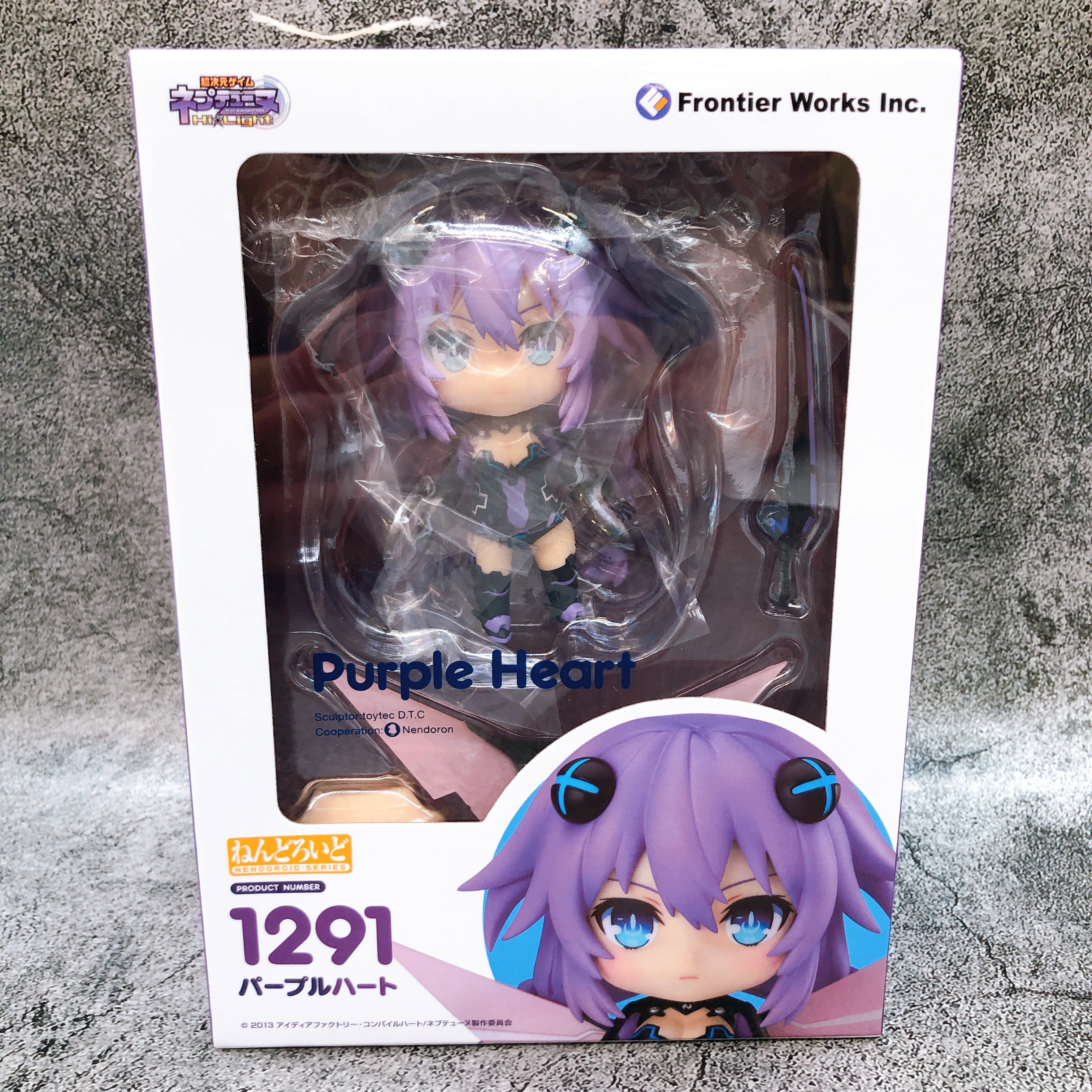 Nendoroid 1291 Purple Heart Hyperdimension Neptunia Action Figure GSC Japan NEW