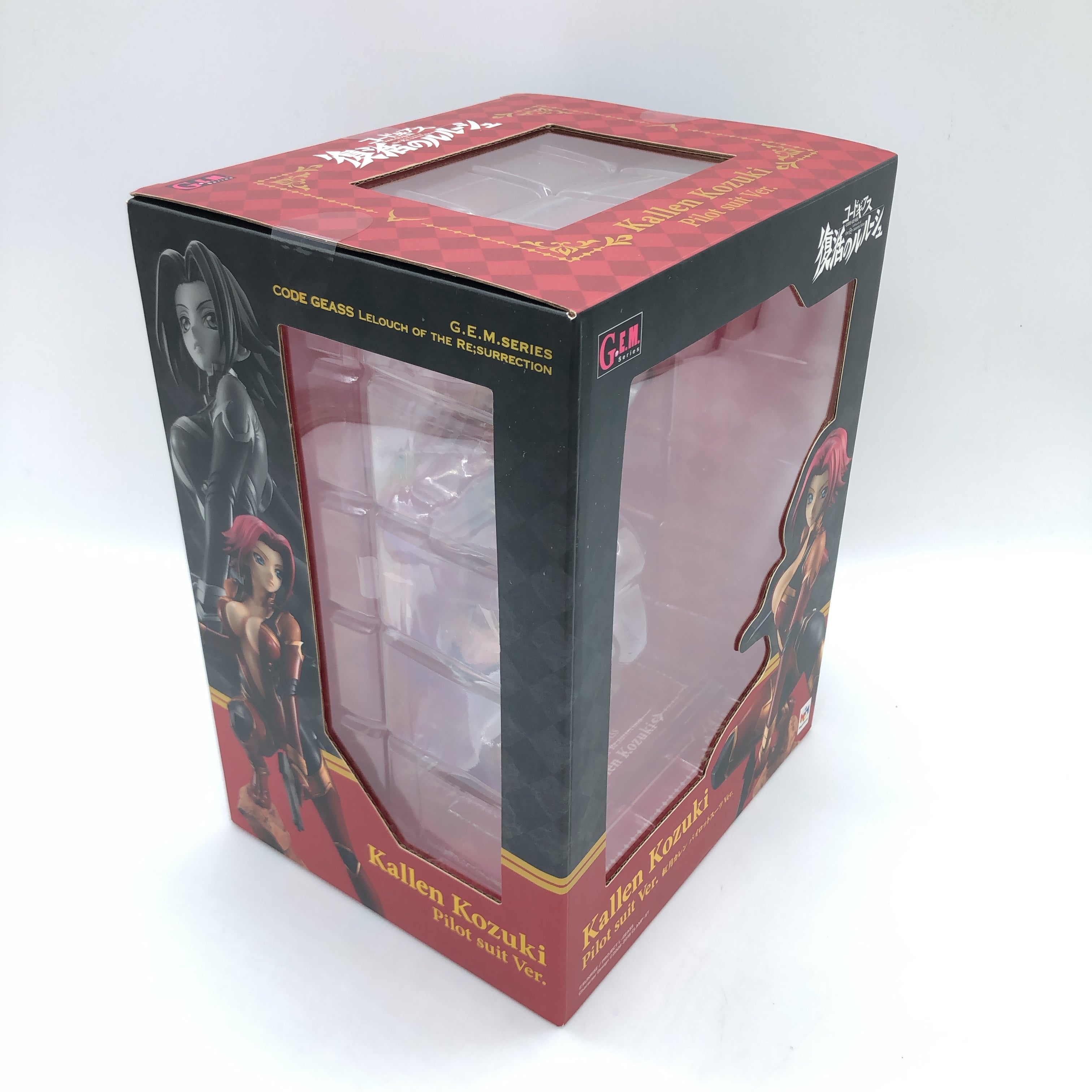 Code Geass Kallen Kozuki Pilot Suit ver. Figure G.E.M Japan Sealed FAS