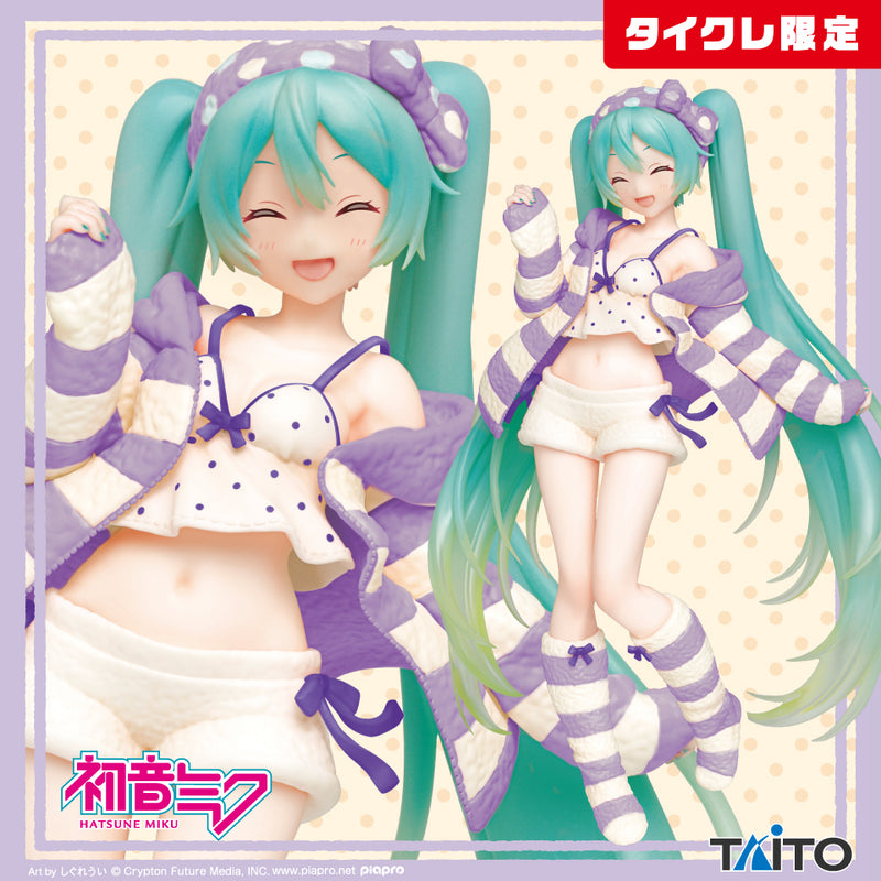 Hatsune Miku Costumes Room Wear ver. Figure Taito Online Crane Limited New Japan