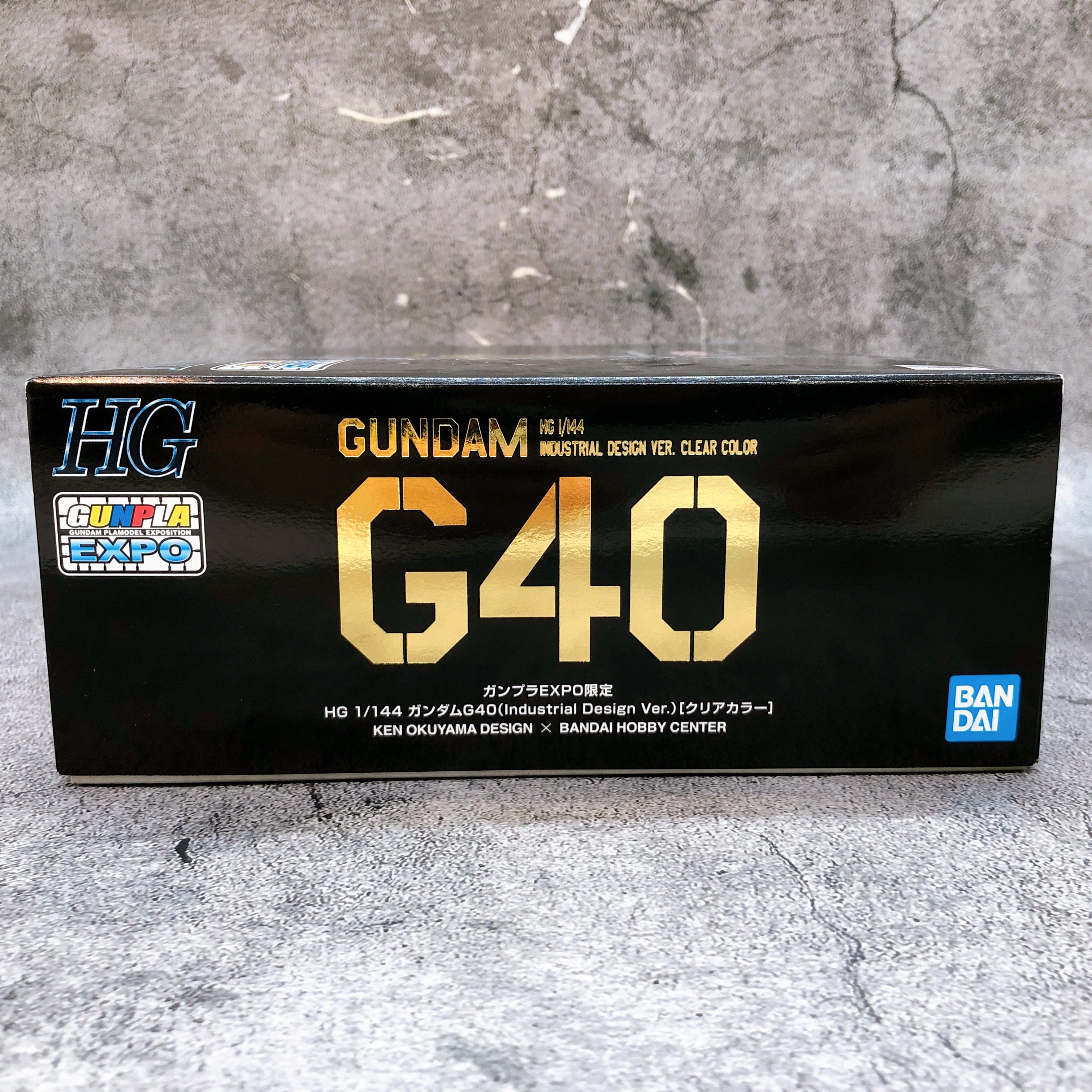 HG 1/144 Gundam G40 Clear Color Industrial Design Ver. Gunpla EXPO Limited Kit