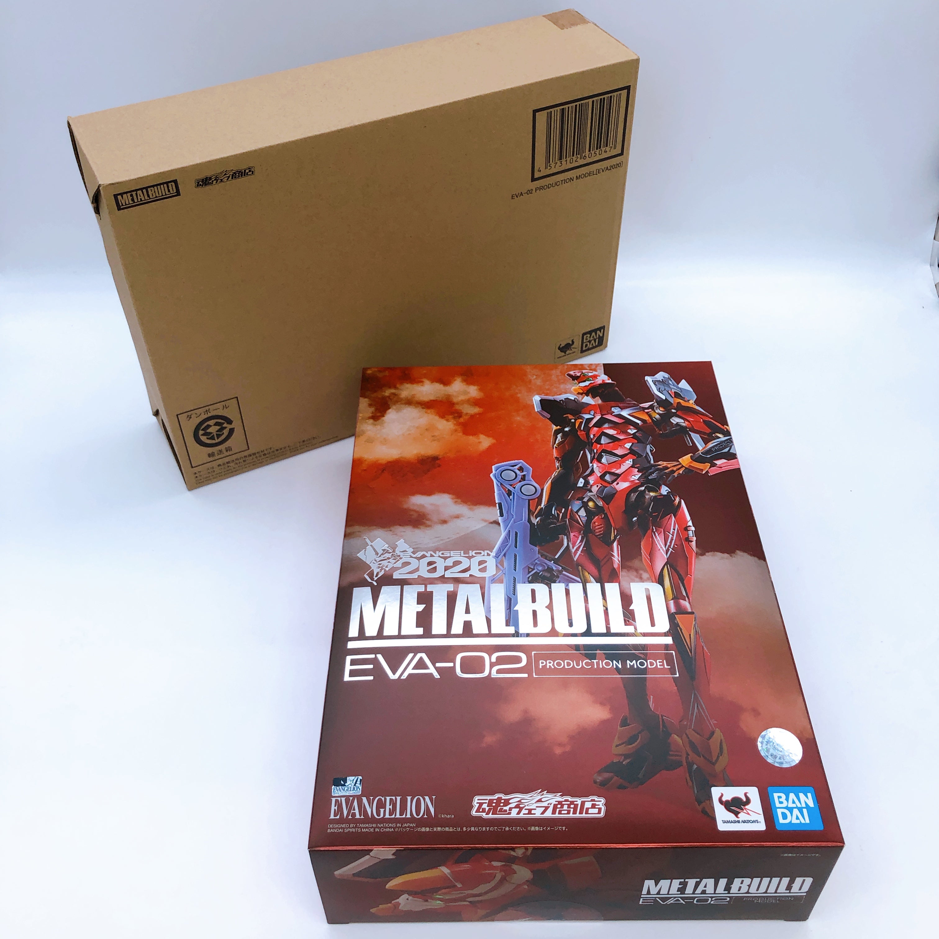 METAL BUILD Evangelion EVA-02 Production Model EVA2020 Action Figure Bandai NEW
