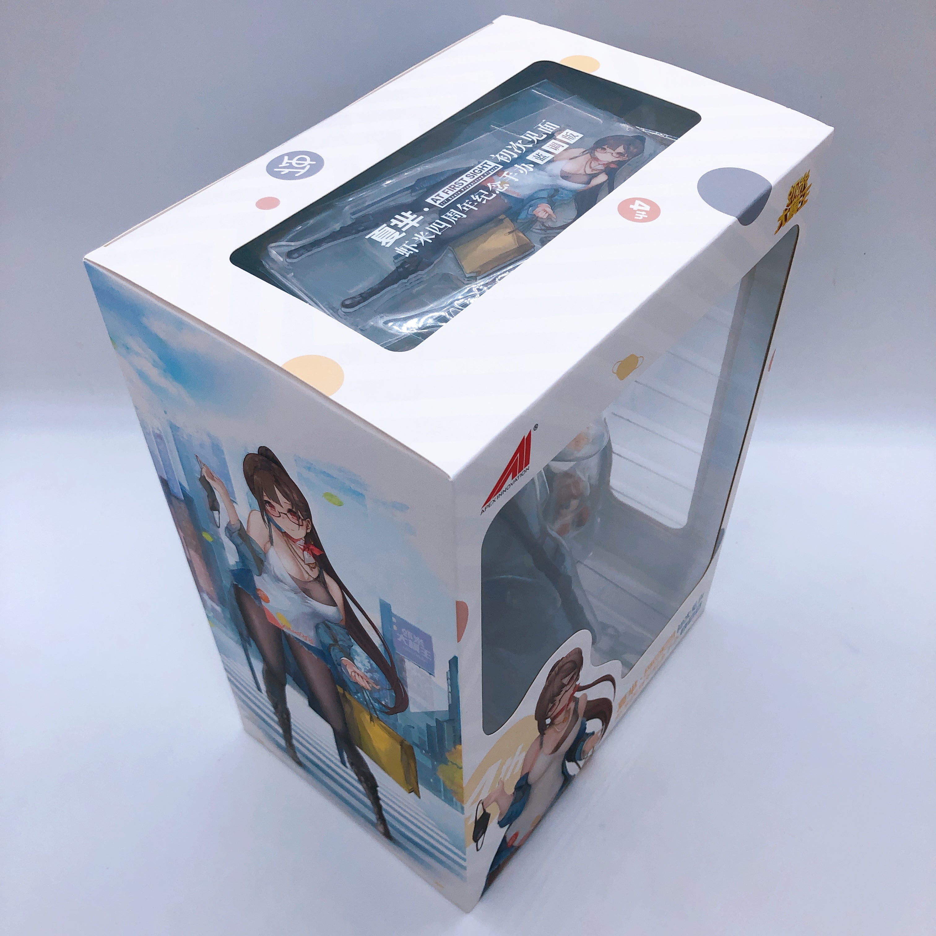 Xiami 4th Anniversary 1/7 Scale Figure At First Sight Gray & Blue Ver. SET Apex