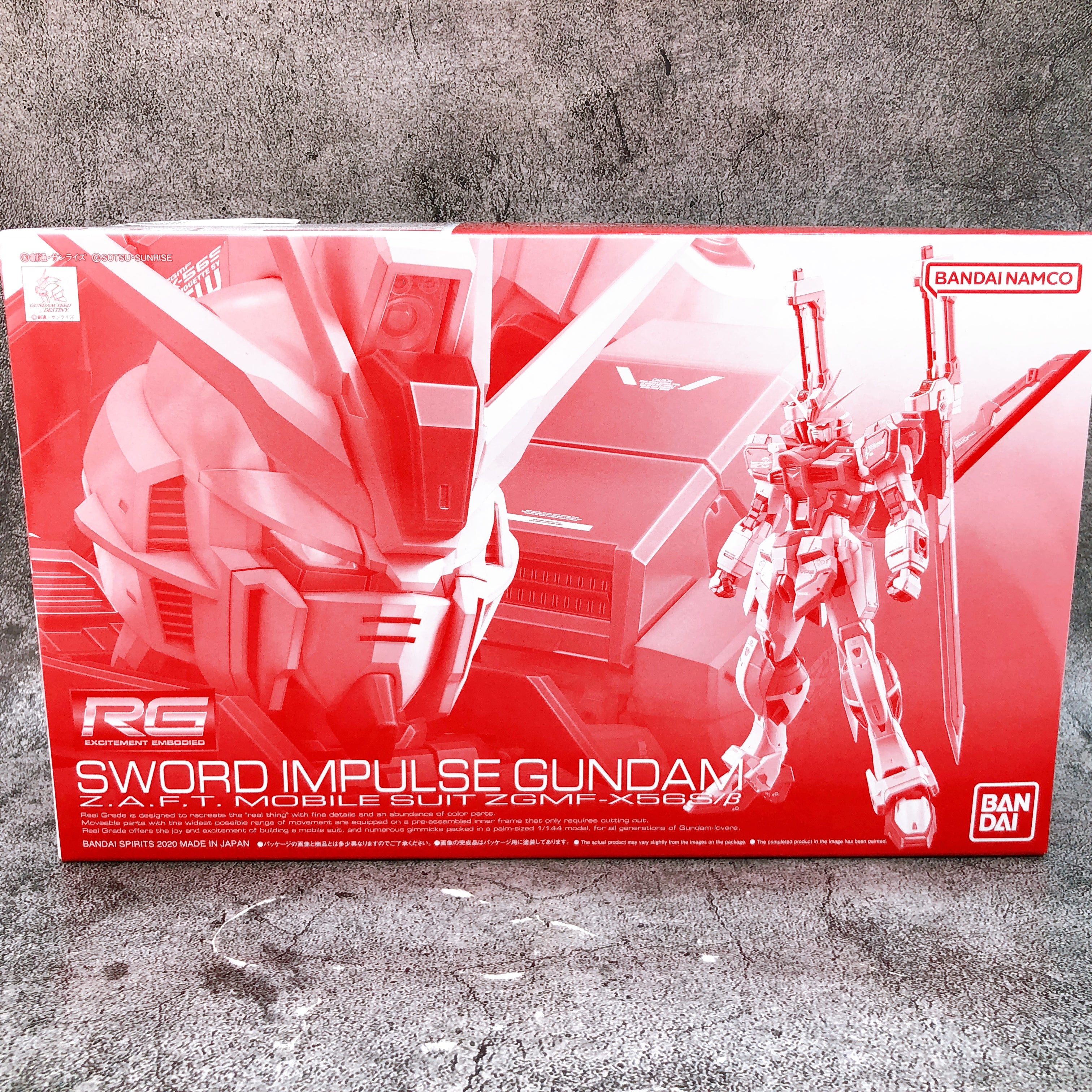 RG 1/144 Sword Impulse Gundam Plastic Model Kit Premium Bandai NEW FASTSHIP