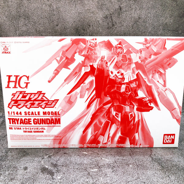 HG 1/144 Tryage Gundam Gundam Tryage Model Kit Premium Bandai Japan NEW FASTSHIP