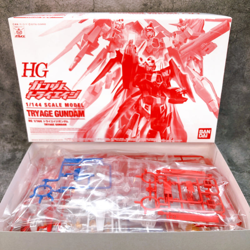 HG 1/144 Tryage Gundam Gundam Tryage Model Kit Premium Bandai Japan NEW FASTSHIP