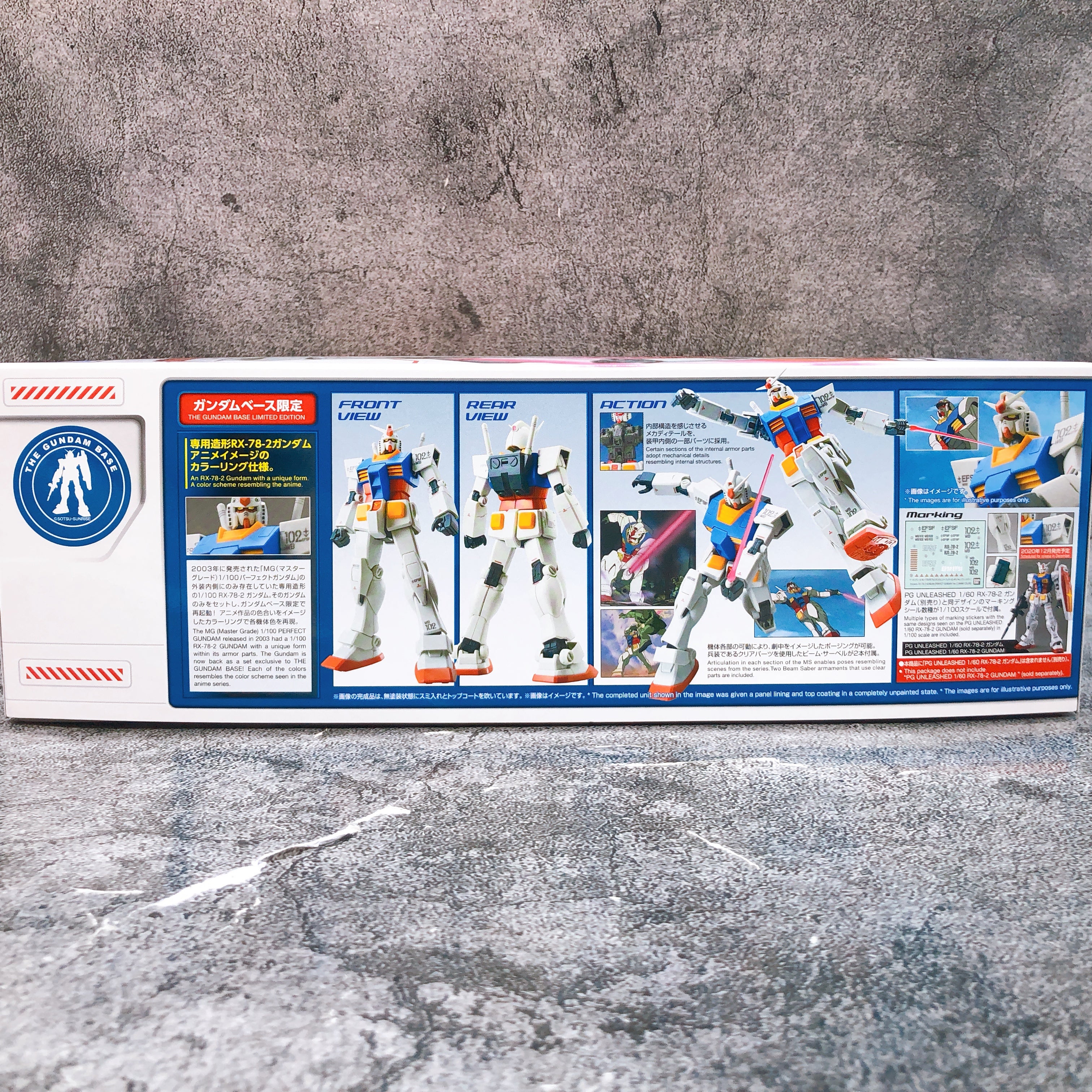 MG 1/100 RX-78-2 Gundam Perfect Gundam Ver. Anime Color Limited Kit 15+ Bandai