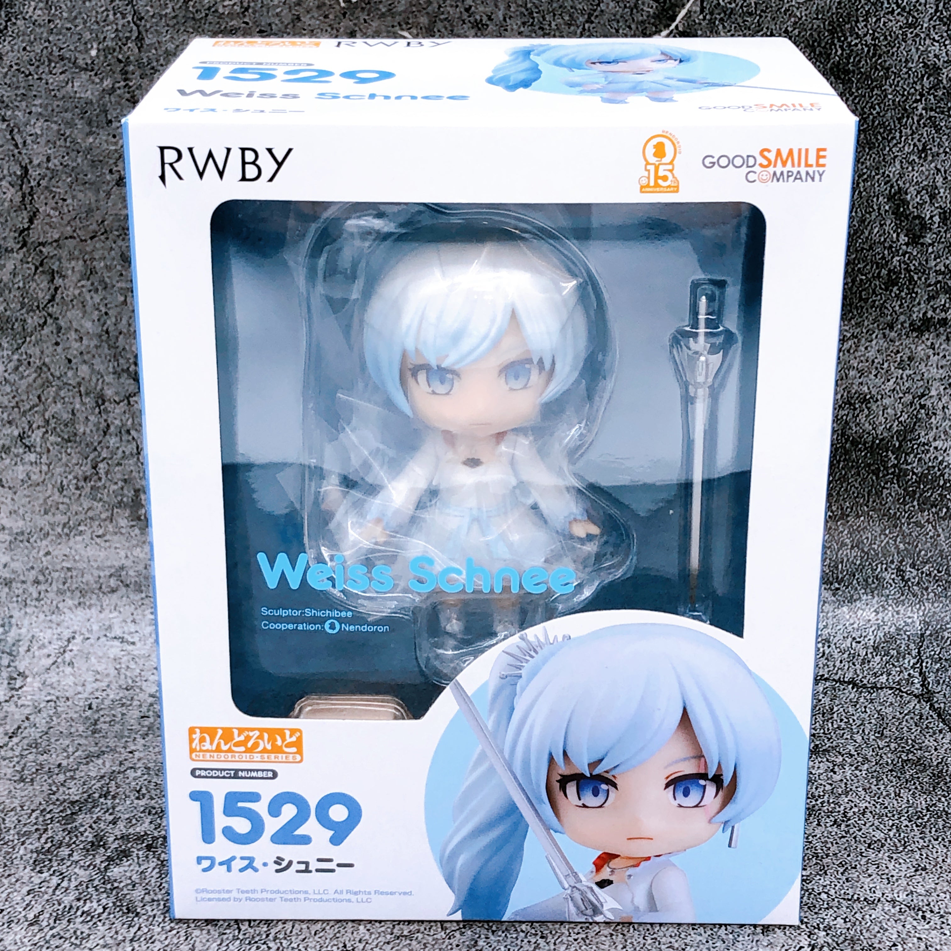 RWBY Weiss Schnee Nendoroid 1529 Action Figure Good Smile Company NEW