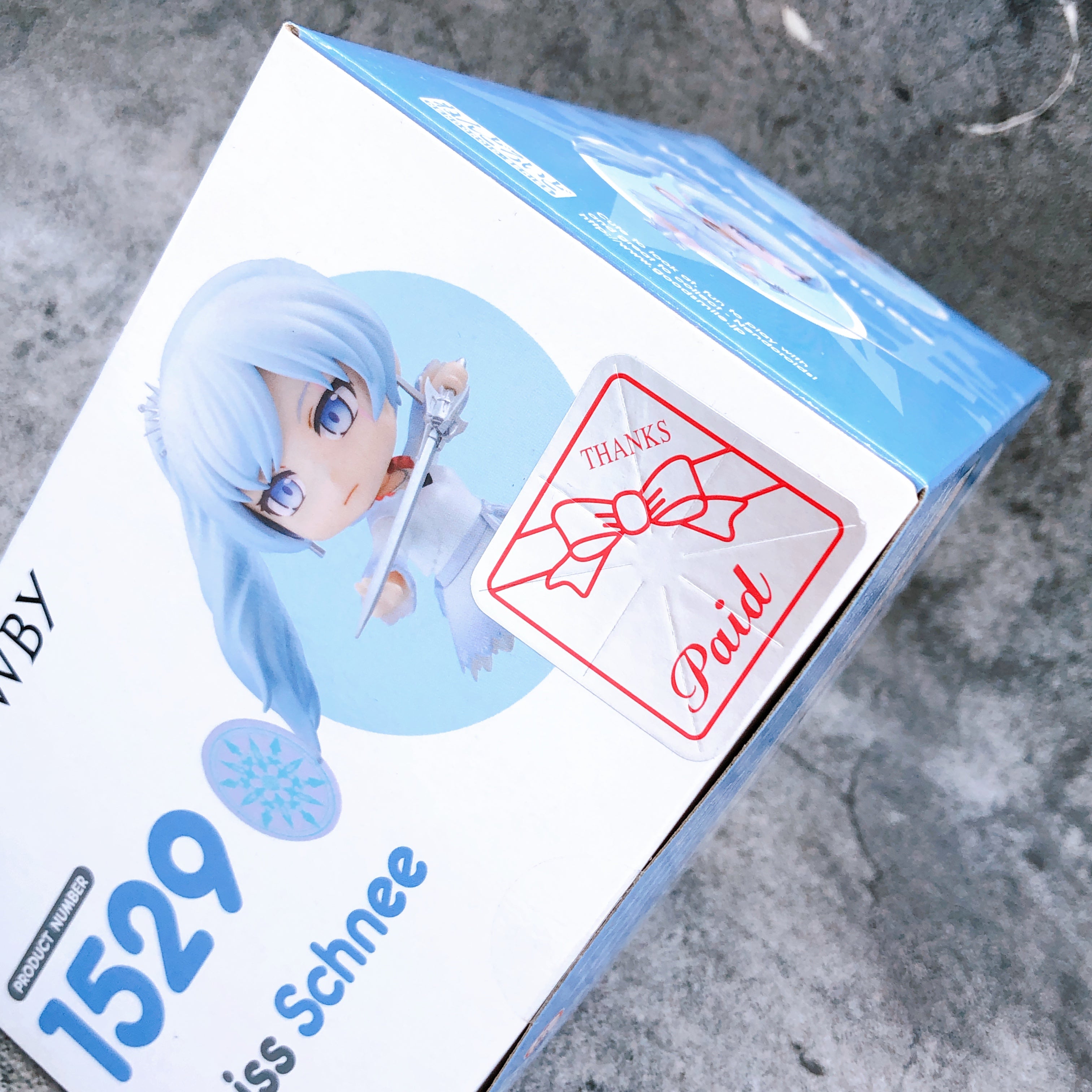RWBY Weiss Schnee Nendoroid 1529 Action Figure Good Smile Company NEW