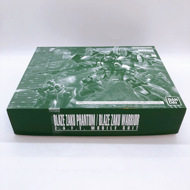 MG 1/100 Blaze Zaku Phantom / Blaze Zaku Warrior Model Kit Premium Bandai NEW