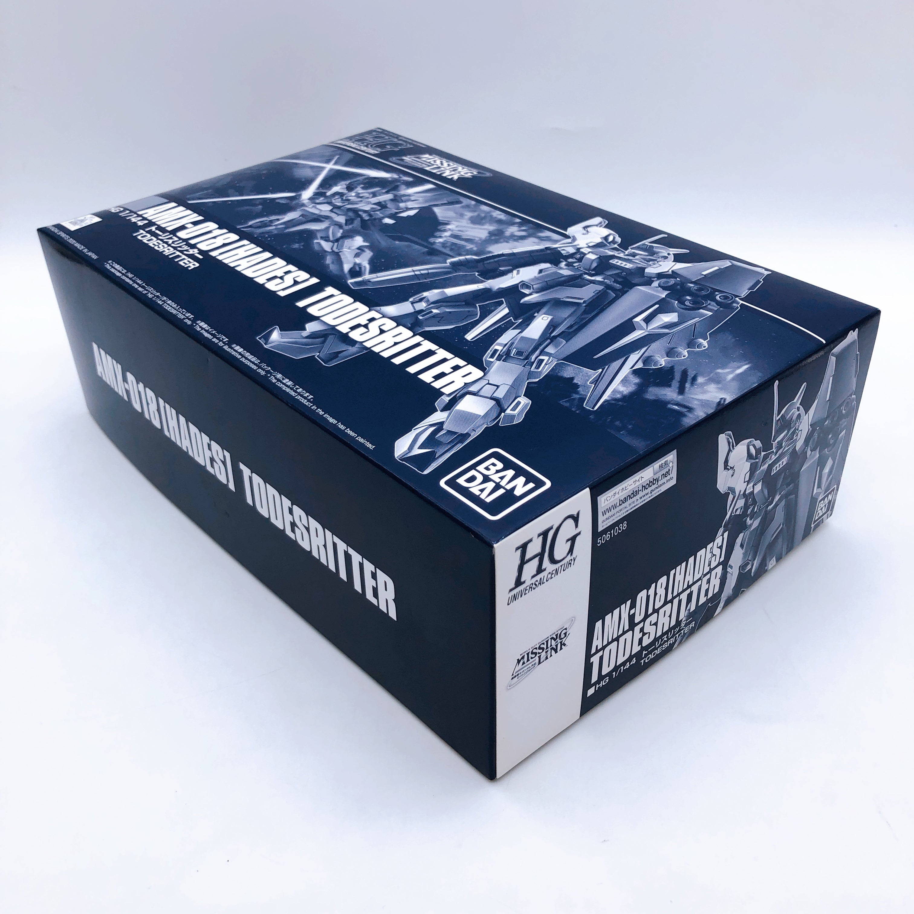 HG 1/144 Todesritter AMX-018 Hades Model Kit  Premium Bandai Japan NEW FASTSHIP