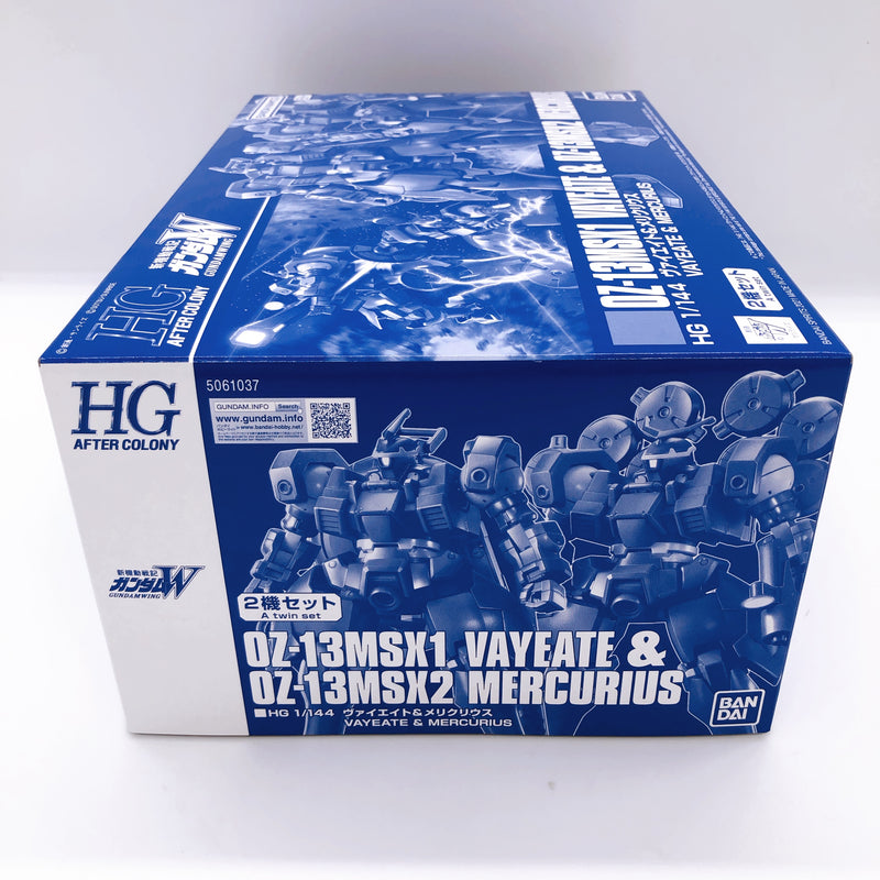 HG 1/144 OZ-13MSX1 VAYEATE & OZ-13MSX2 MERCURIUS Gundam W Model Kit Gunpla New