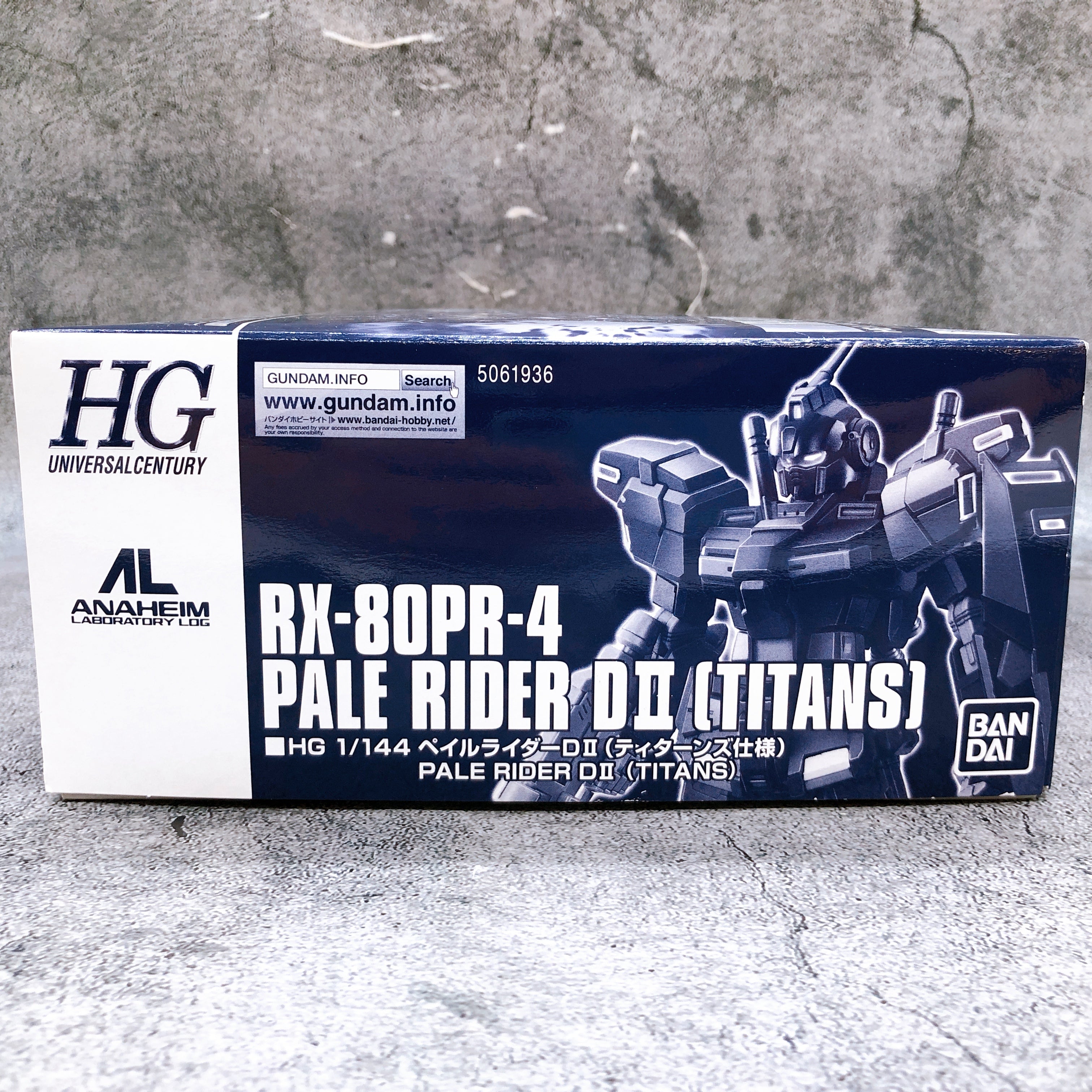 HG 1/144 Pale Rider DII Titans RX-80PR-4 Gunpla Kit Premium Bandai NEW FASTSHIP