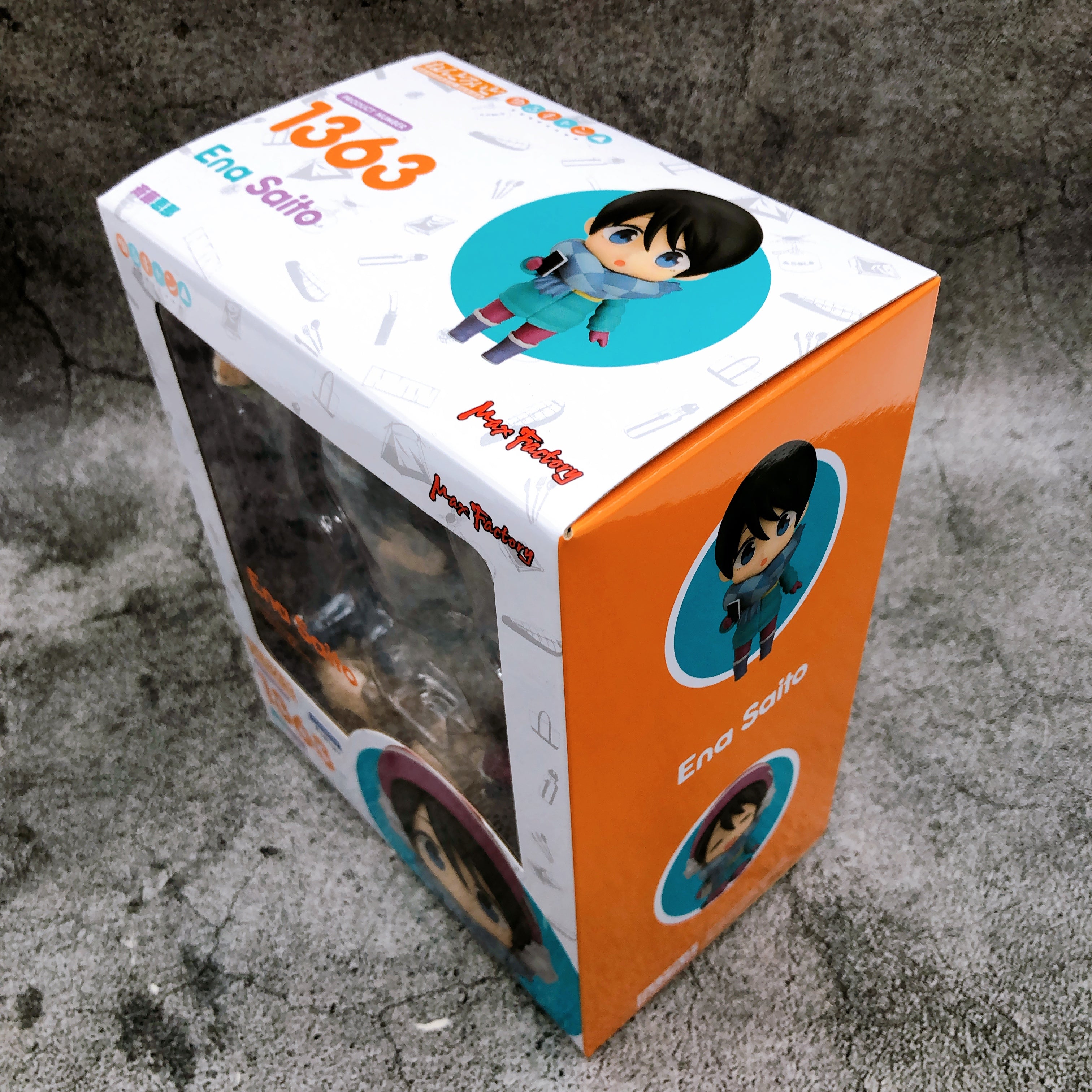 w/Bonus) Laid-Back Camp Ena Saito Nendoroid 1363 Yurucamp Action Figu