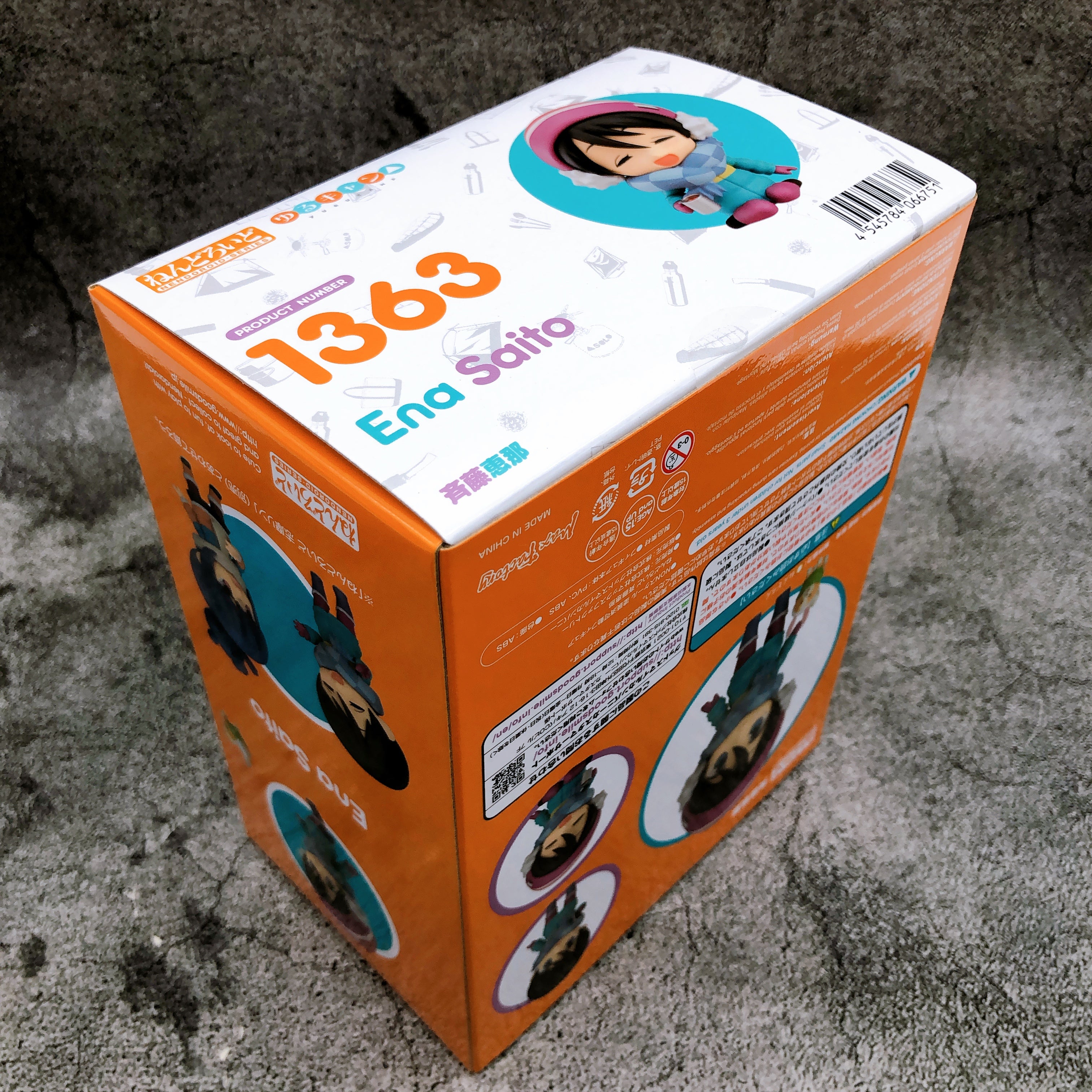 w/Bonus) Laid-Back Camp Ena Saito Nendoroid 1363 Yurucamp Action Figu